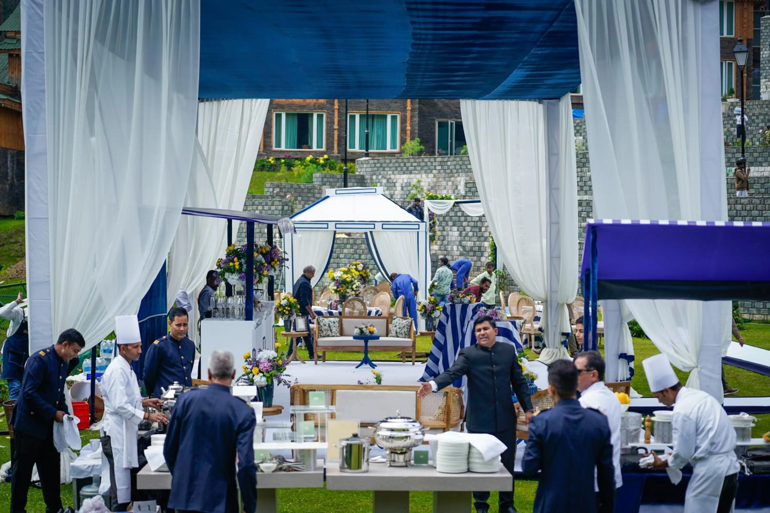 Garden in The Khyber Himalayan Resort & Spa