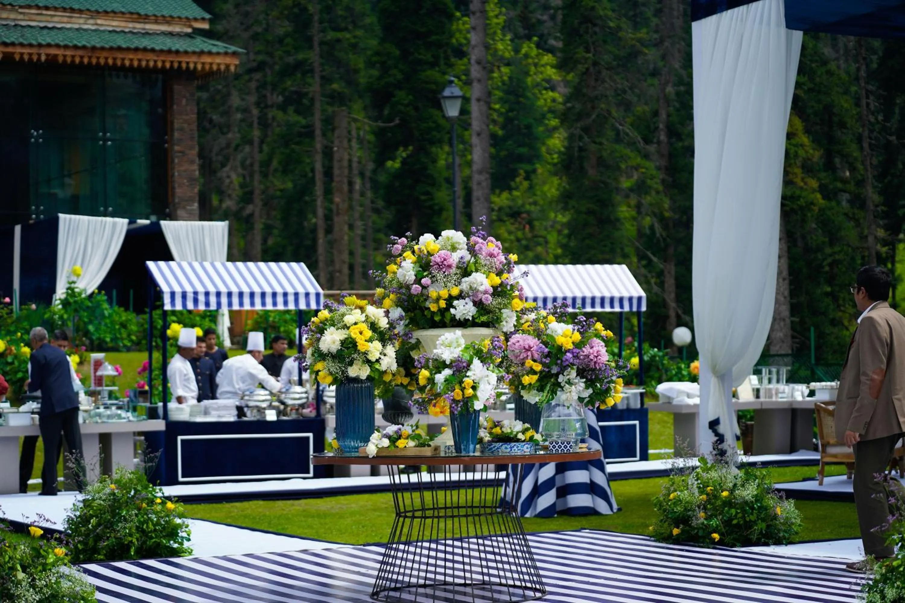 Garden in The Khyber Himalayan Resort & Spa