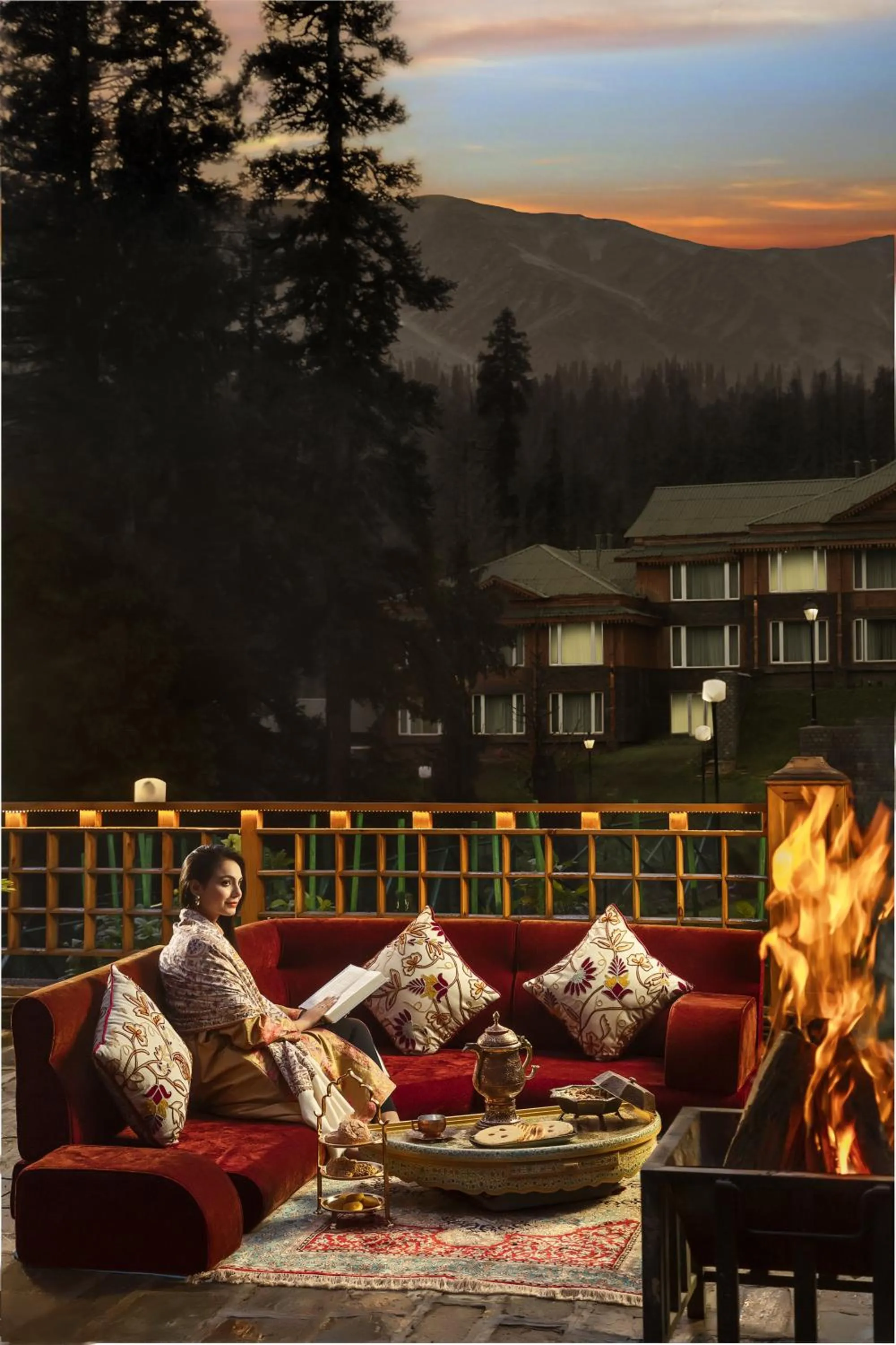 Natural landscape in The Khyber Himalayan Resort & Spa