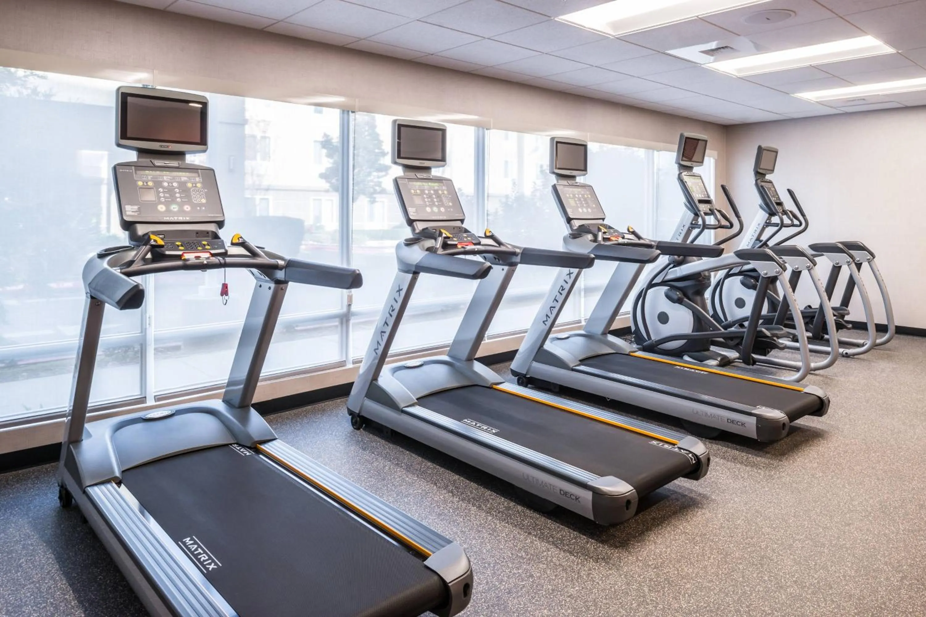 Fitness centre/facilities in TownePlace Suites by Marriott Merced