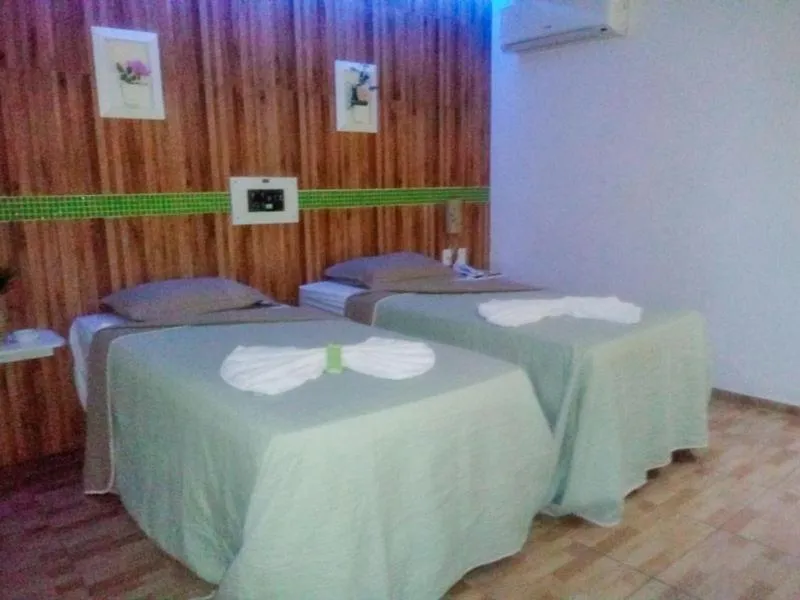 Bed in Hotel Cajuína City