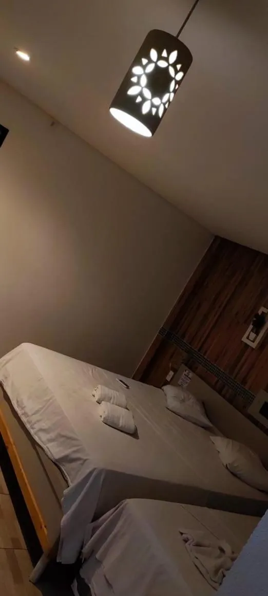 Bed in Hotel Cajuína City