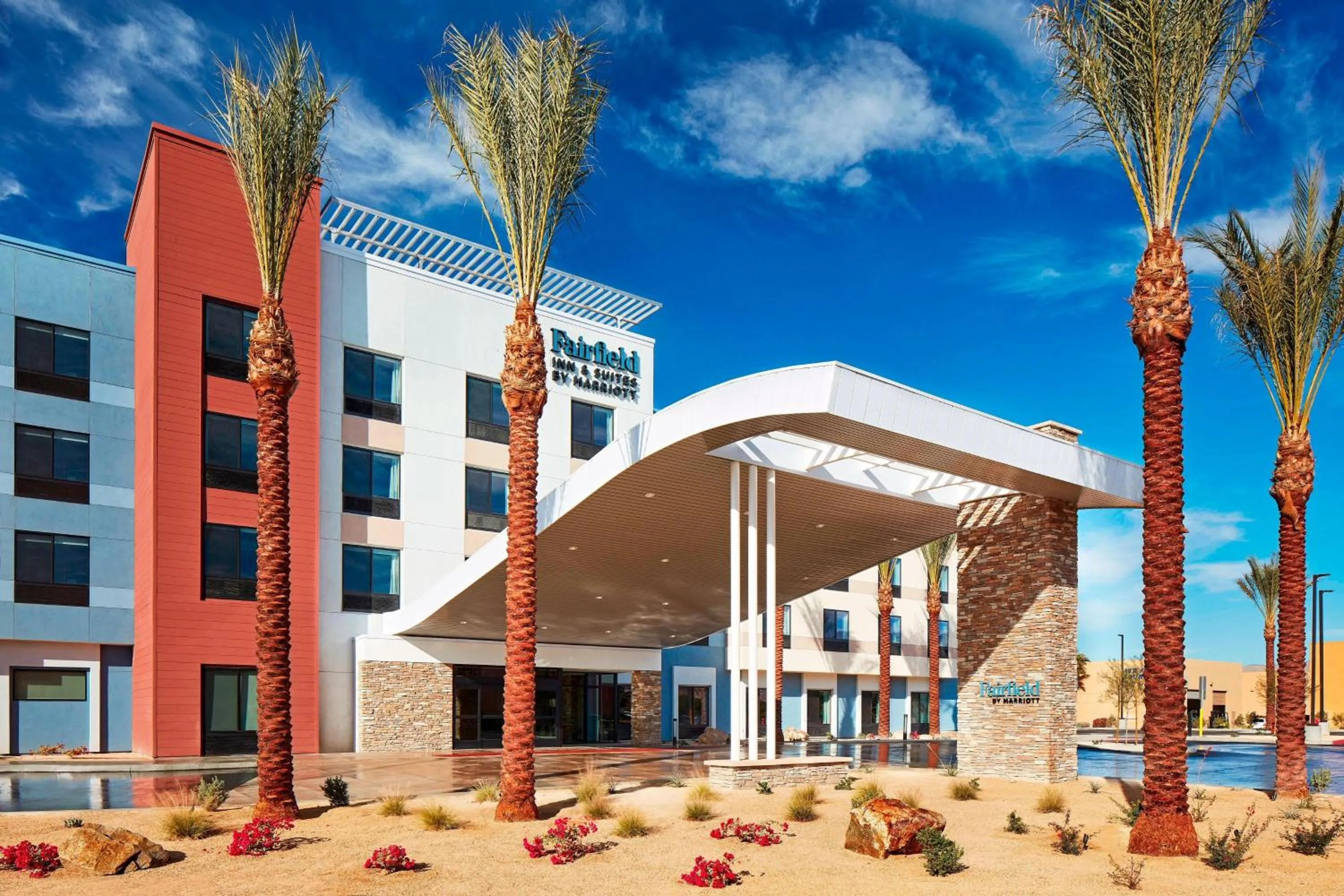 Property building in Fairfield by Marriott Inn & Suites Indio Coachella Valley