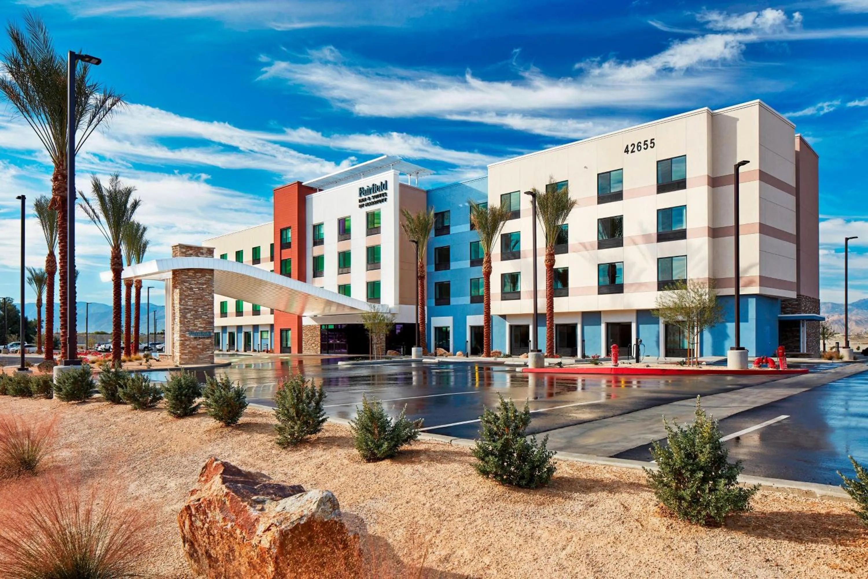 Property building in Fairfield by Marriott Inn & Suites Indio Coachella Valley