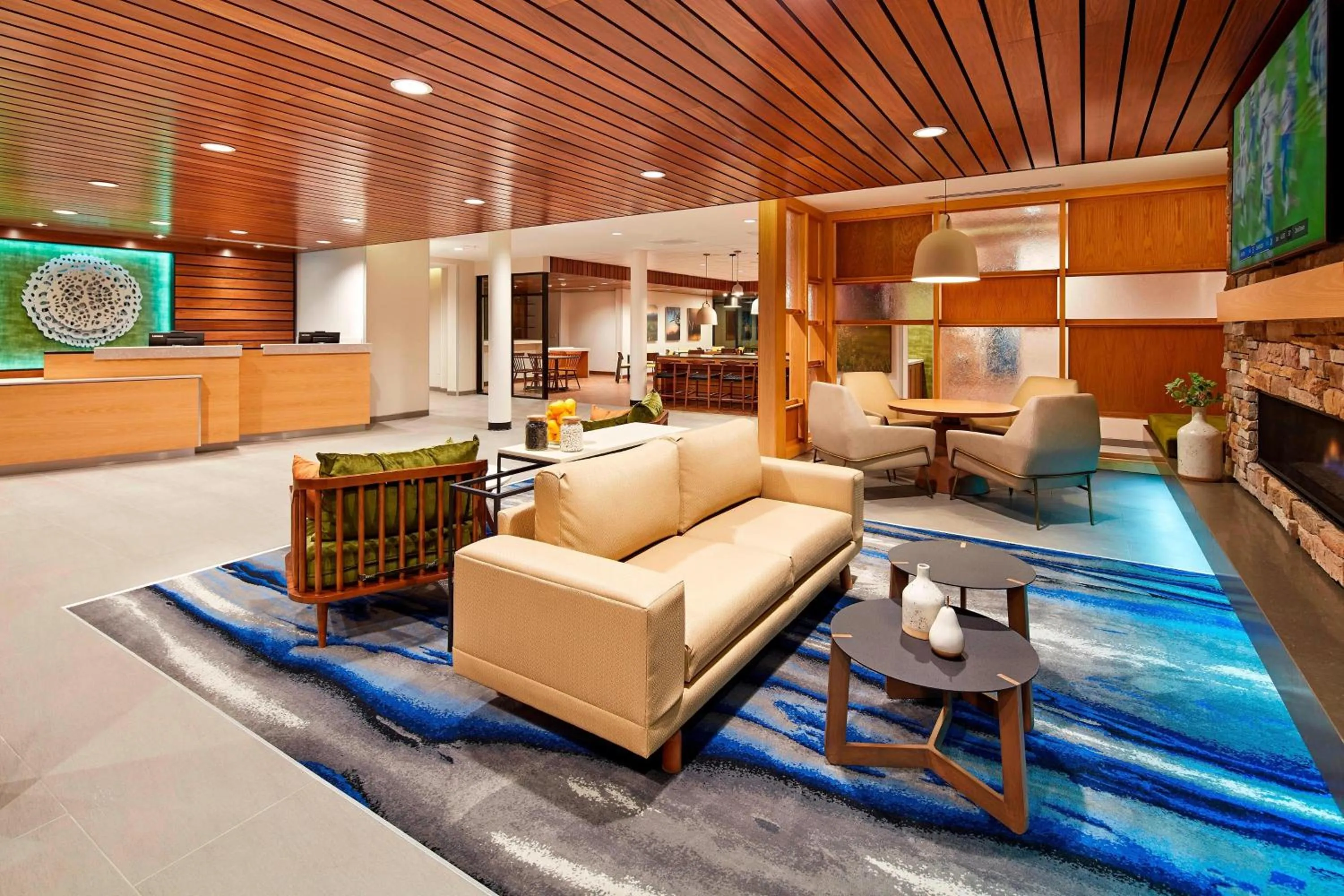 Lobby or reception in Fairfield by Marriott Inn & Suites Indio Coachella Valley