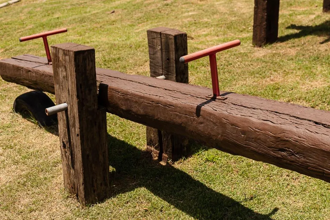 Children play ground in Pousada Chalés São Francisco