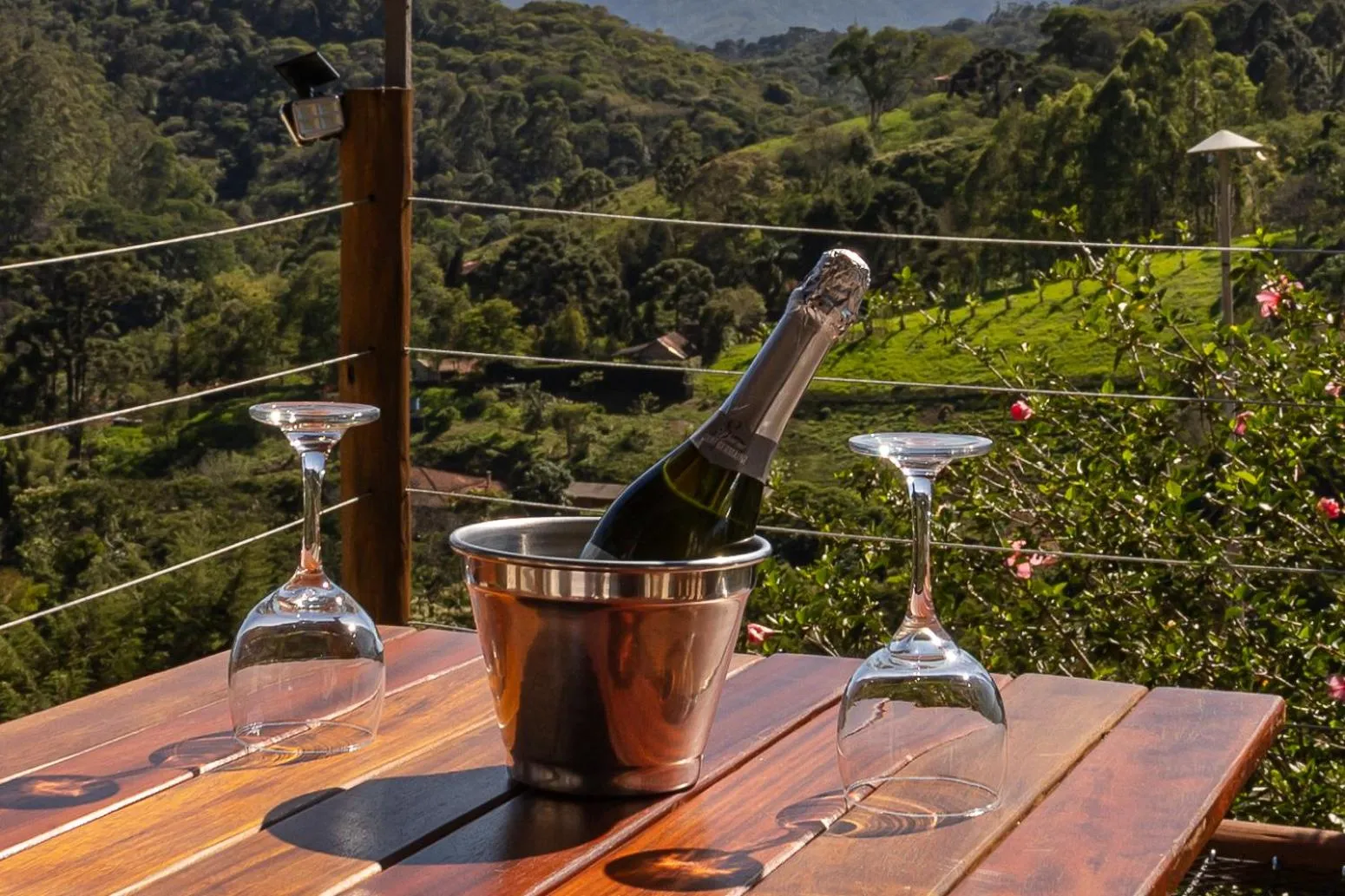 Food and drinks in Pousada Chalés São Francisco