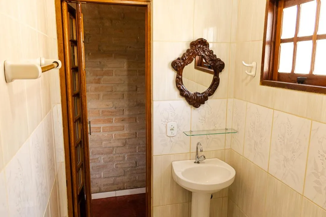Bathroom in Pousada Chalés São Francisco