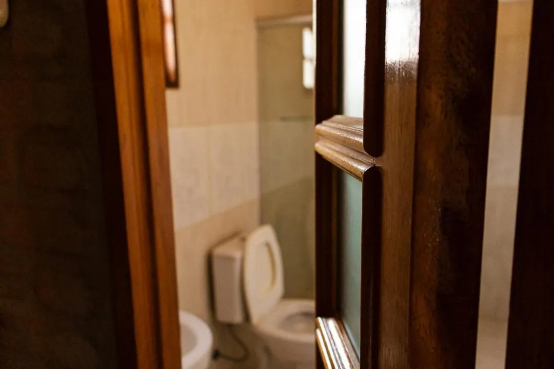 Bathroom in Pousada Chalés São Francisco