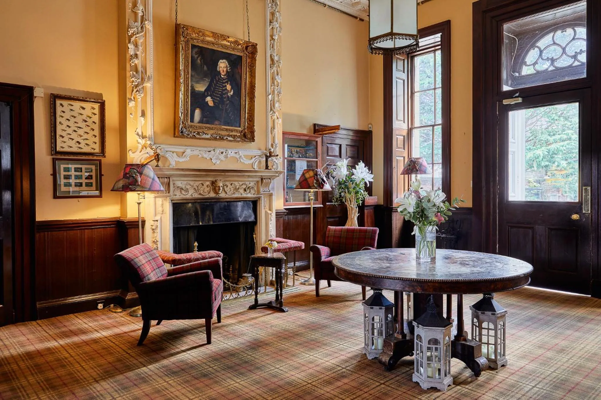 Lobby or reception in Ednam House Hotel