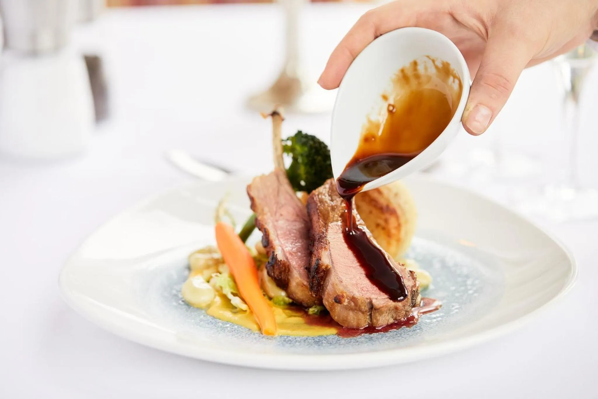 Food close-up in Ednam House Hotel