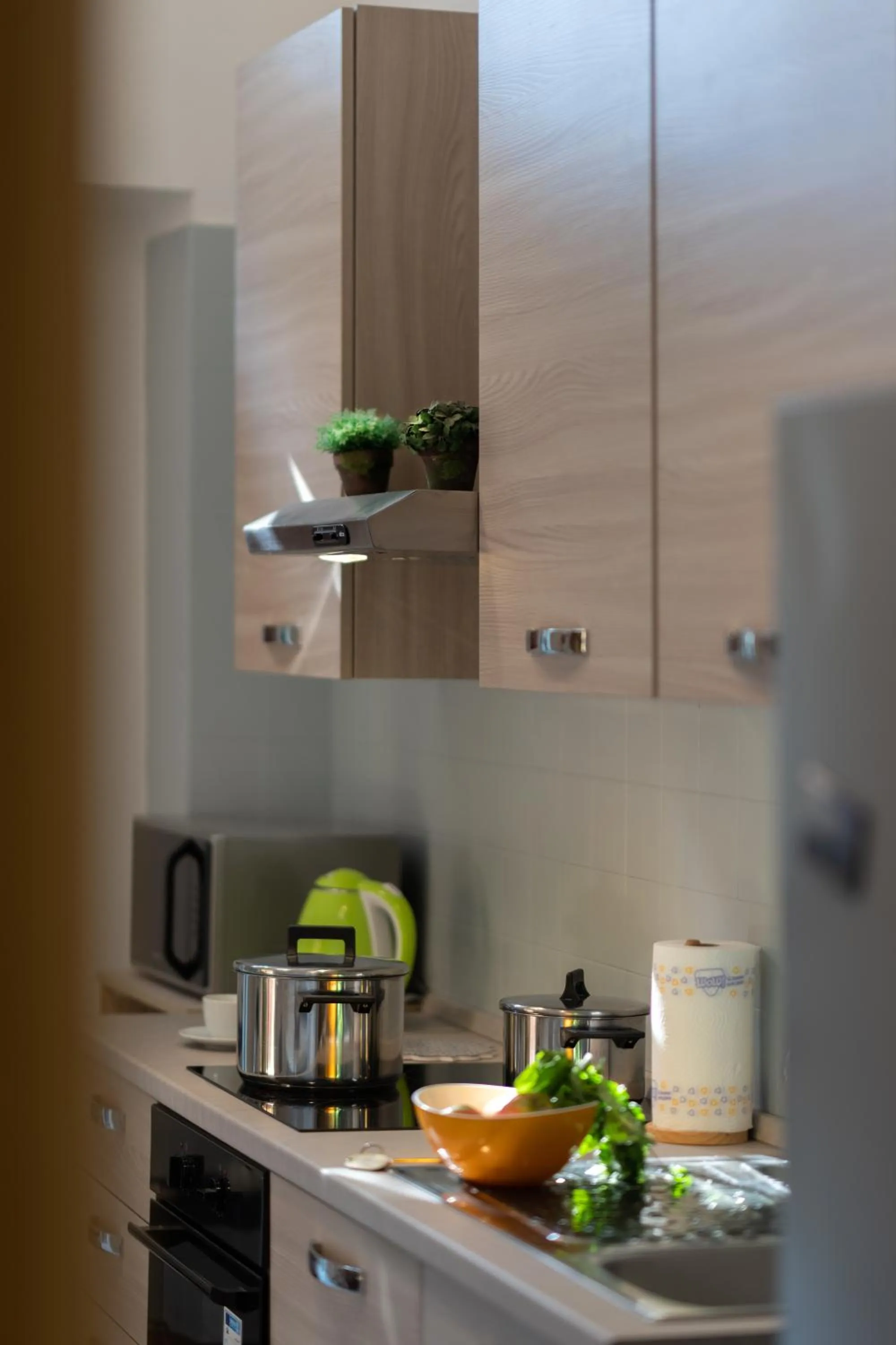 Kitchen or kitchenette in Il Giardino di Tonia - Oplontis Guest House - Bed & Garden -