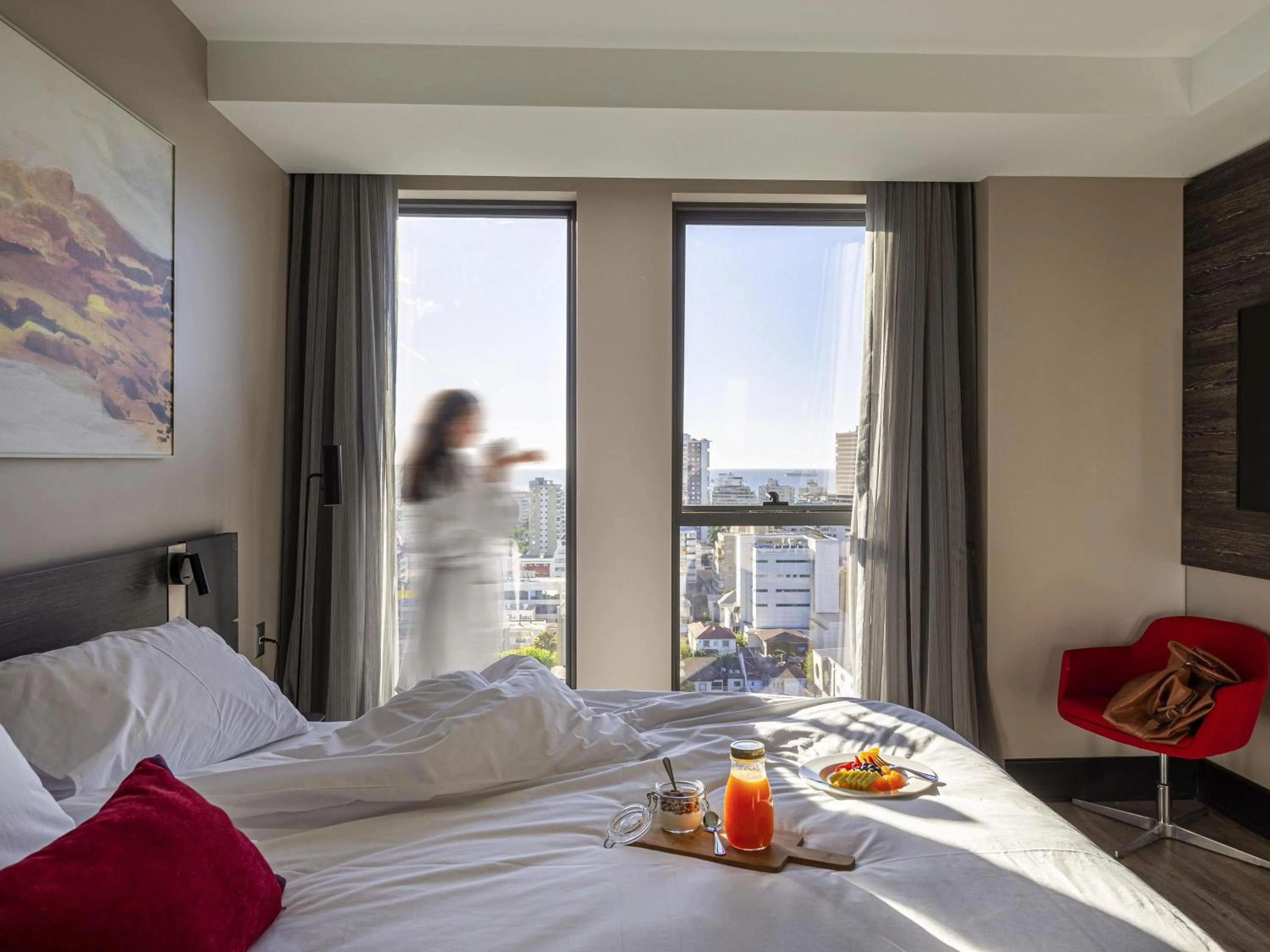 Bedroom, Bed in Novotel Vina del Mar