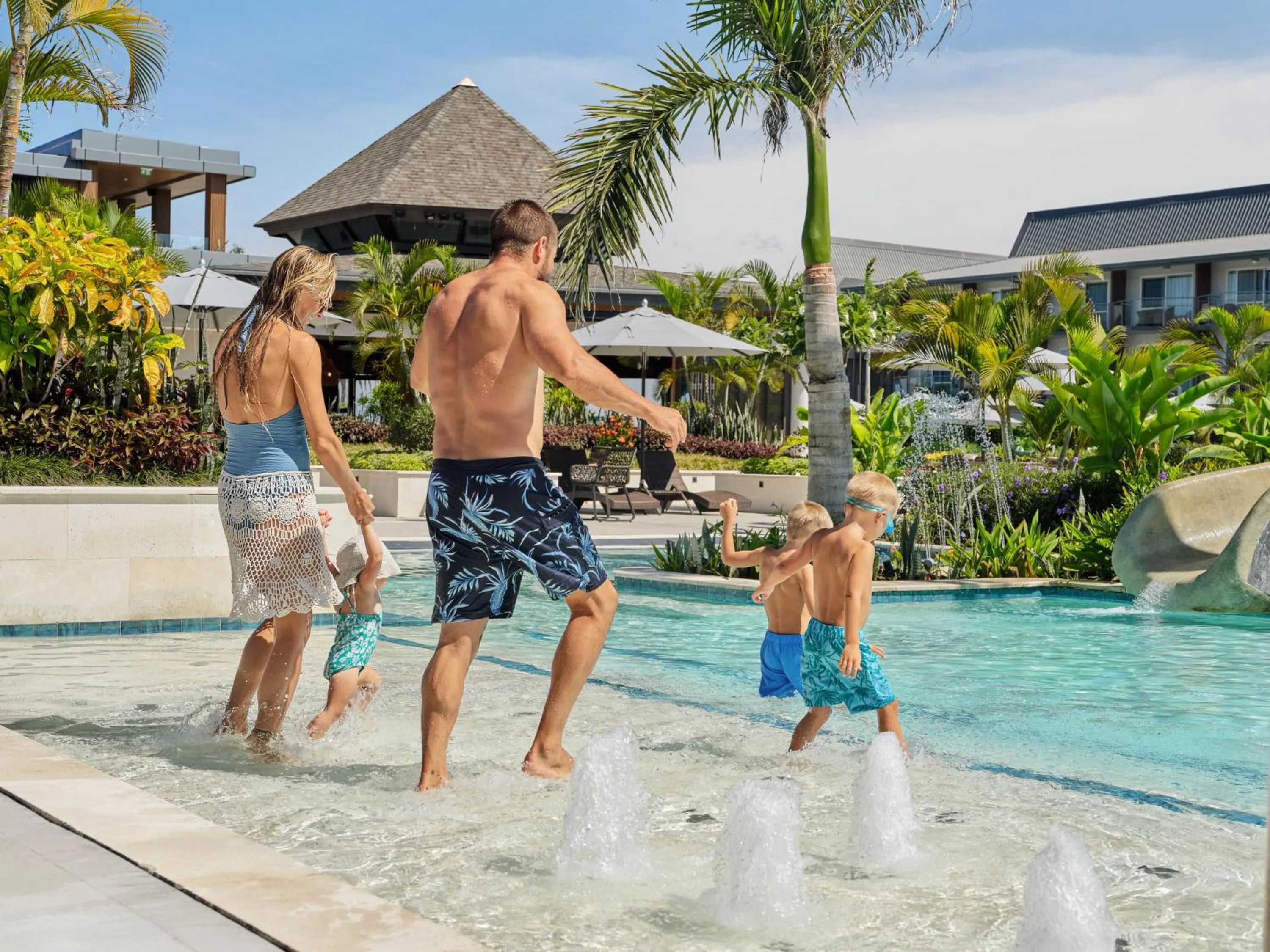 Swimming pool in Crowne Plaza Fiji Nadi Bay Resort & Spa by IHG