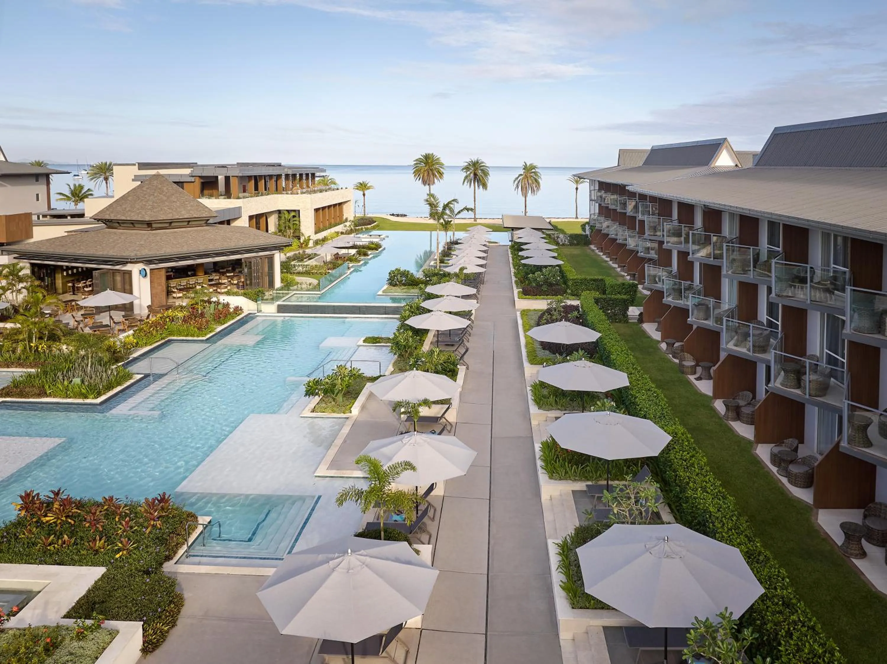 Swimming pool in Crowne Plaza Fiji Nadi Bay Resort & Spa by IHG