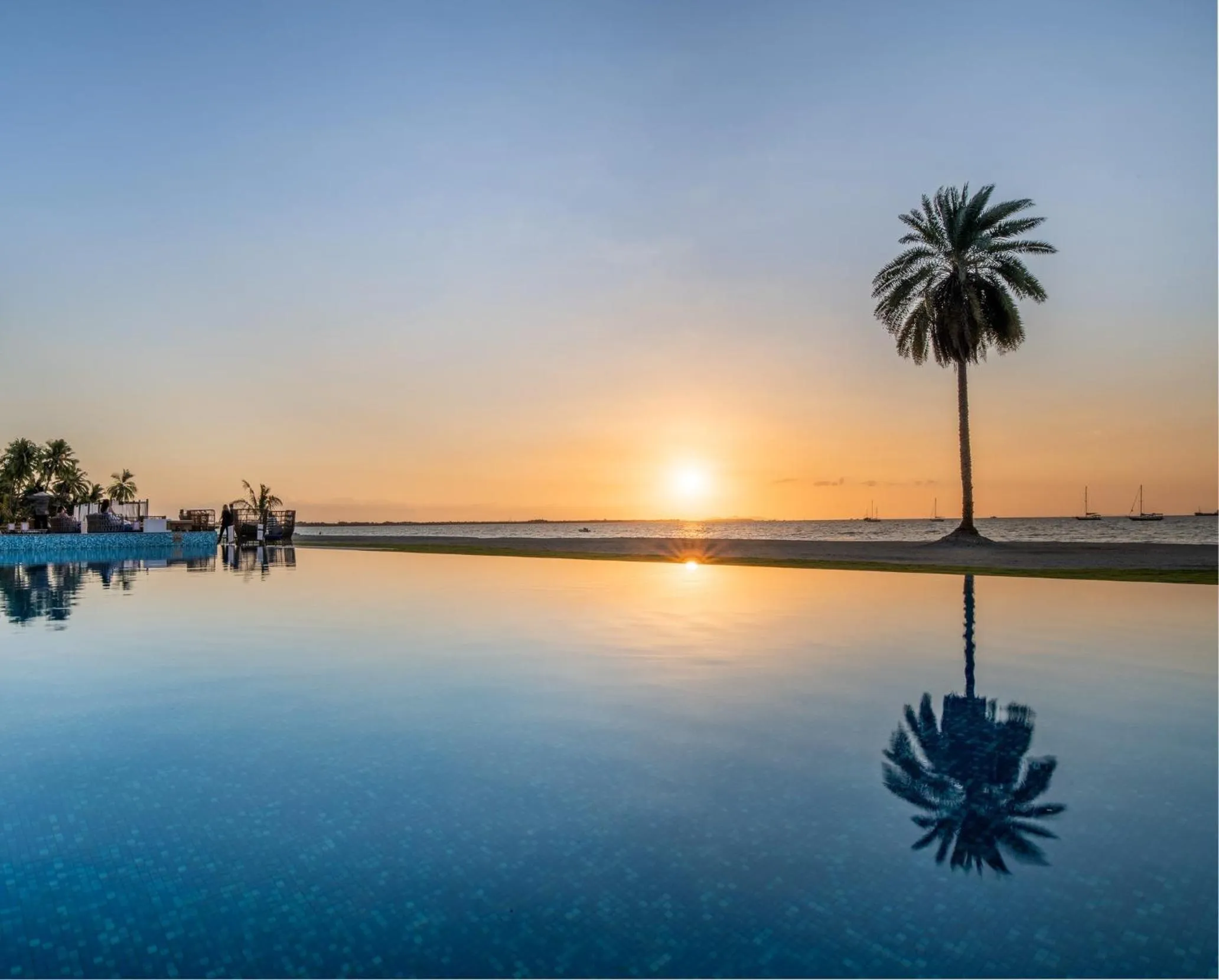 Swimming pool in Crowne Plaza Fiji Nadi Bay Resort & Spa by IHG