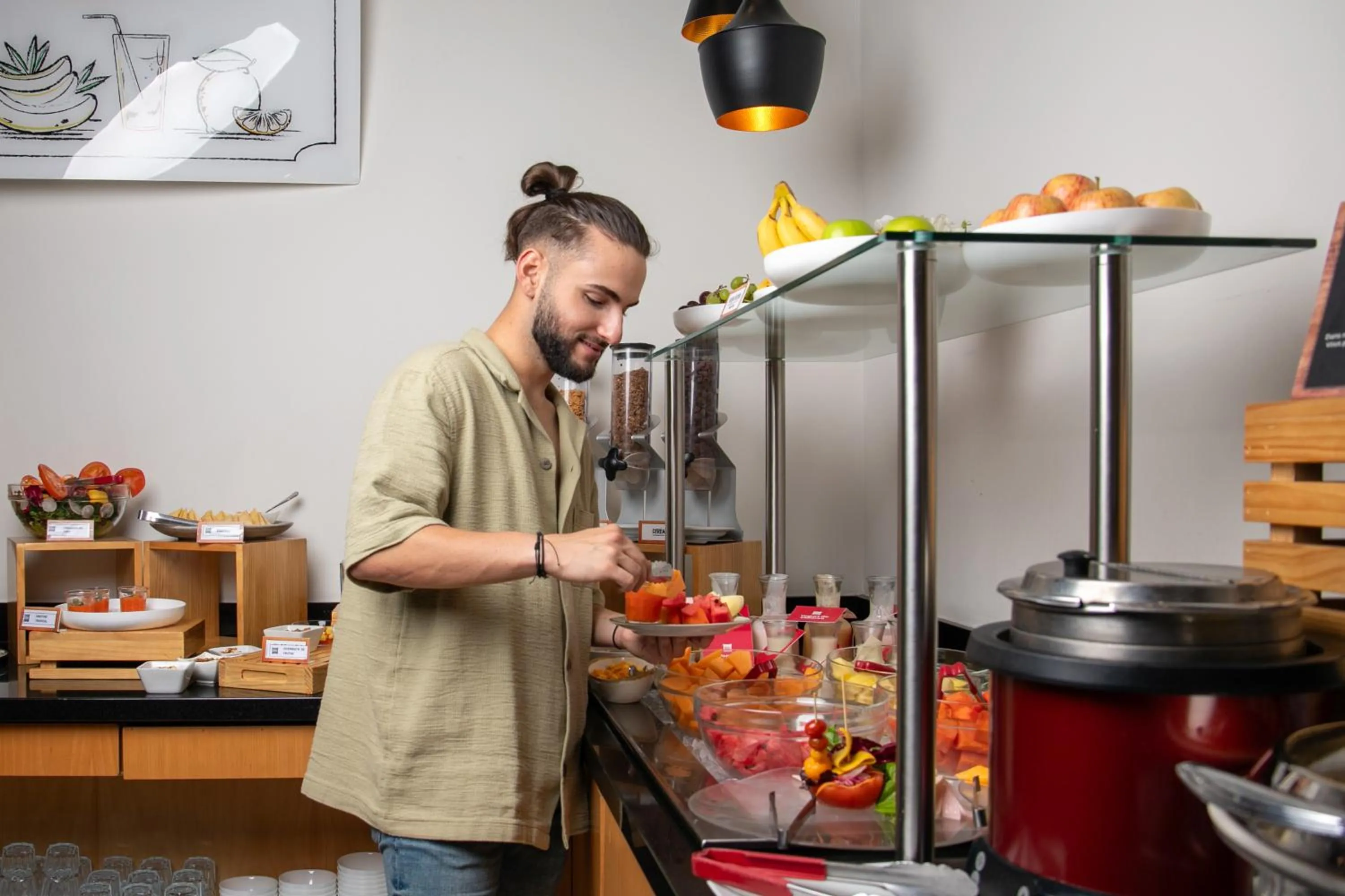 Breakfast in ibis Quito