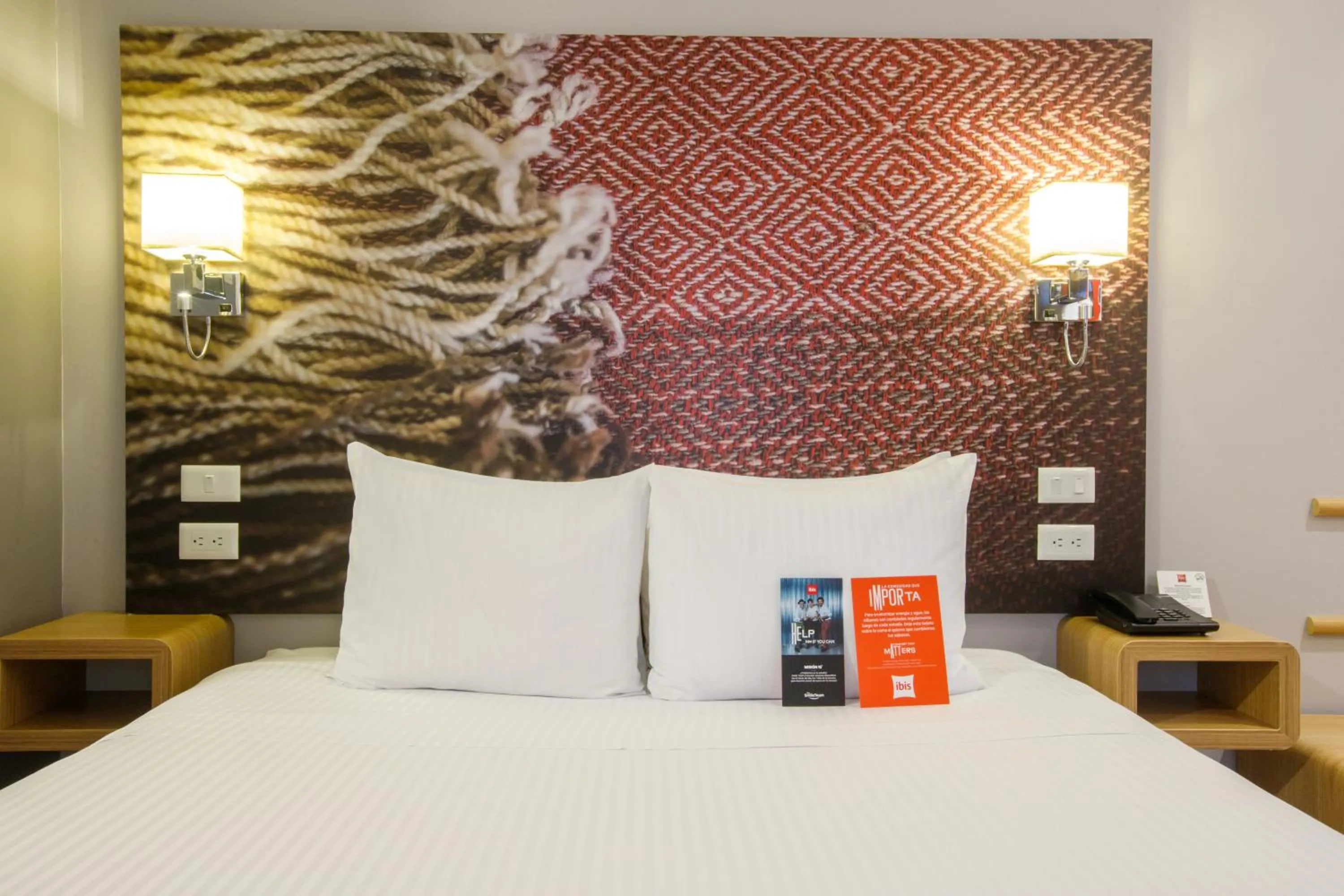 Property building, Bed in ibis Quito