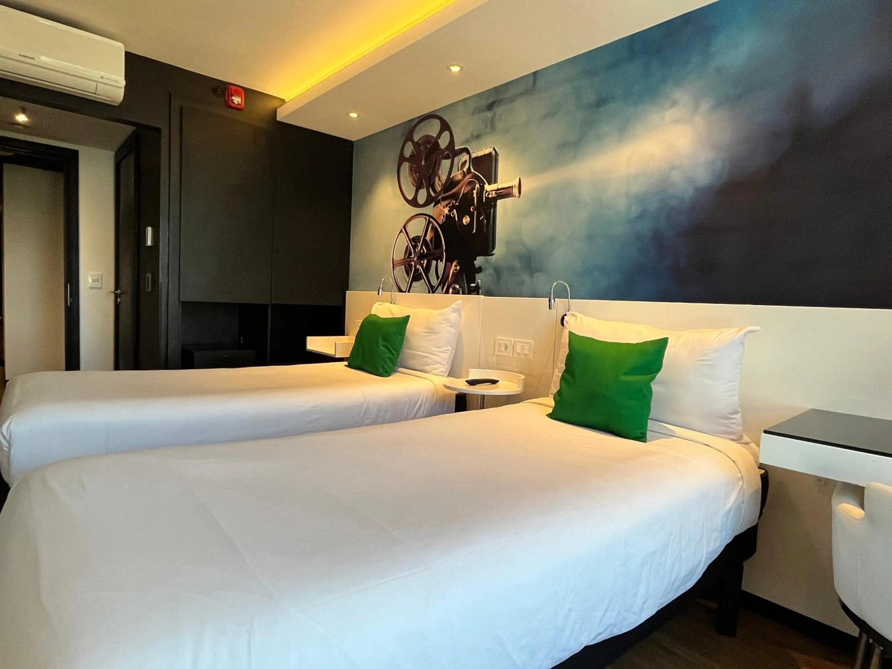Bed in ibis Styles Montevideo Biarritz