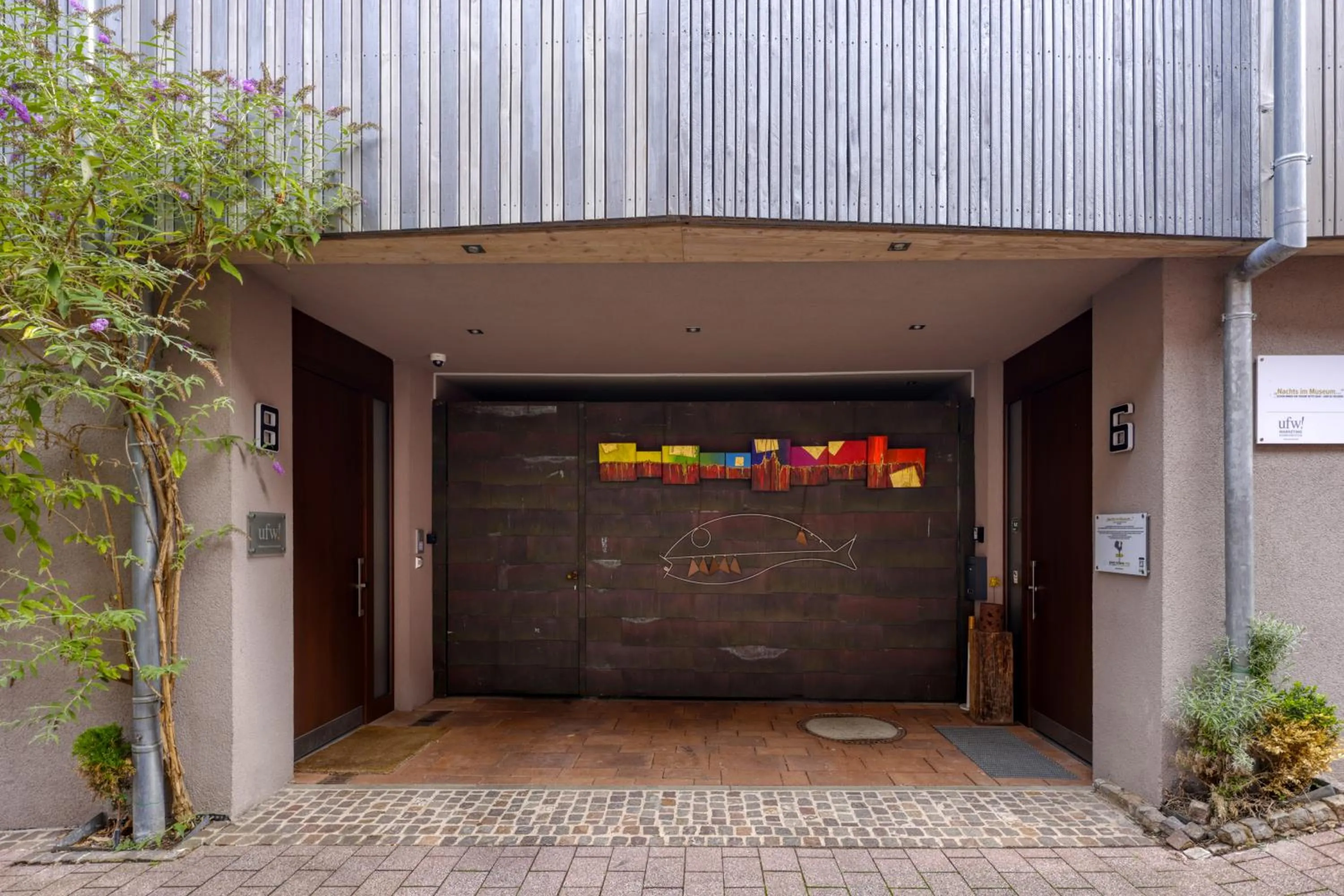 Facade/entrance in AD1716 apARTments Marktheidenfeld