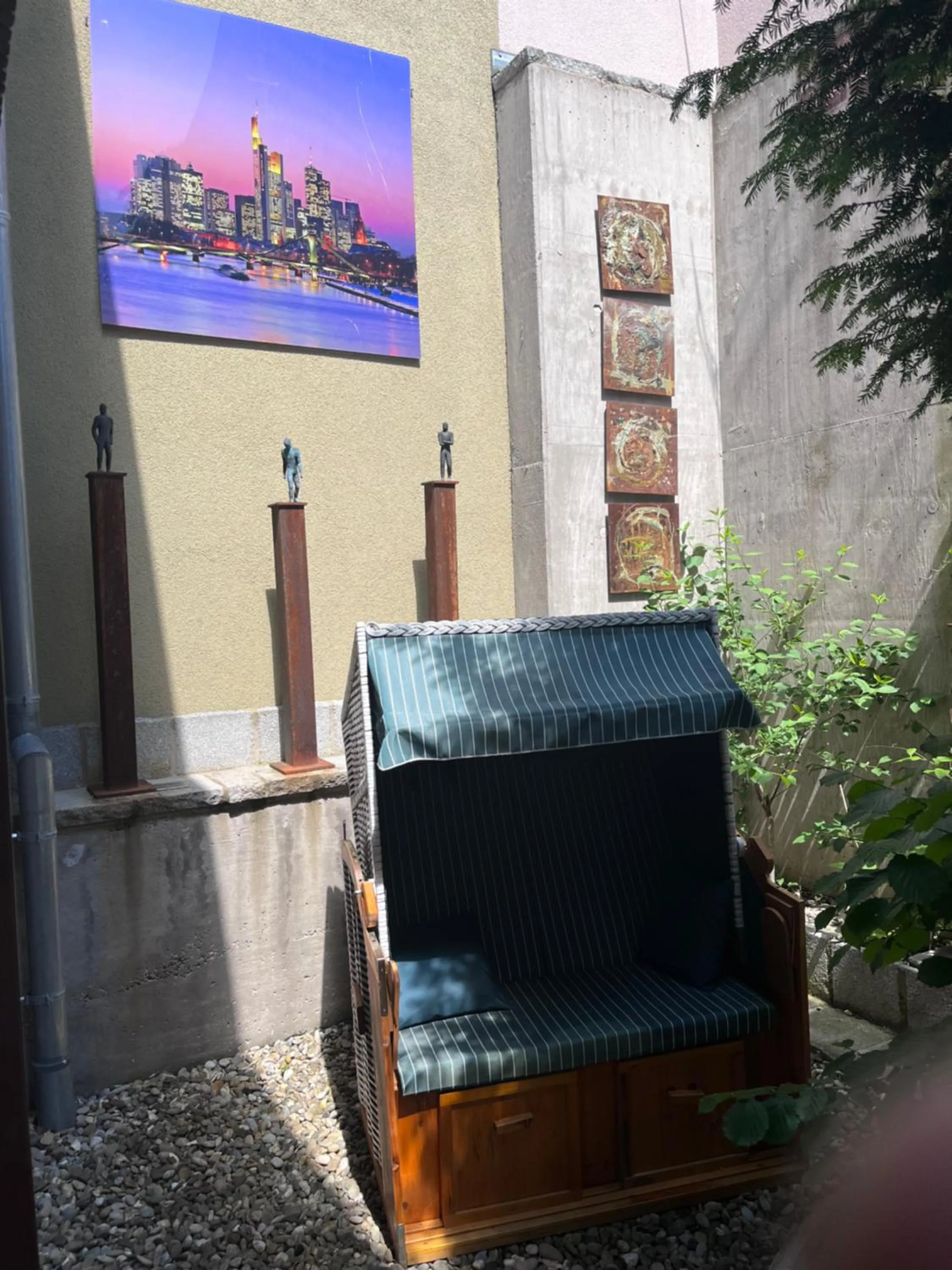 Garden in AD1716 apARTments Marktheidenfeld