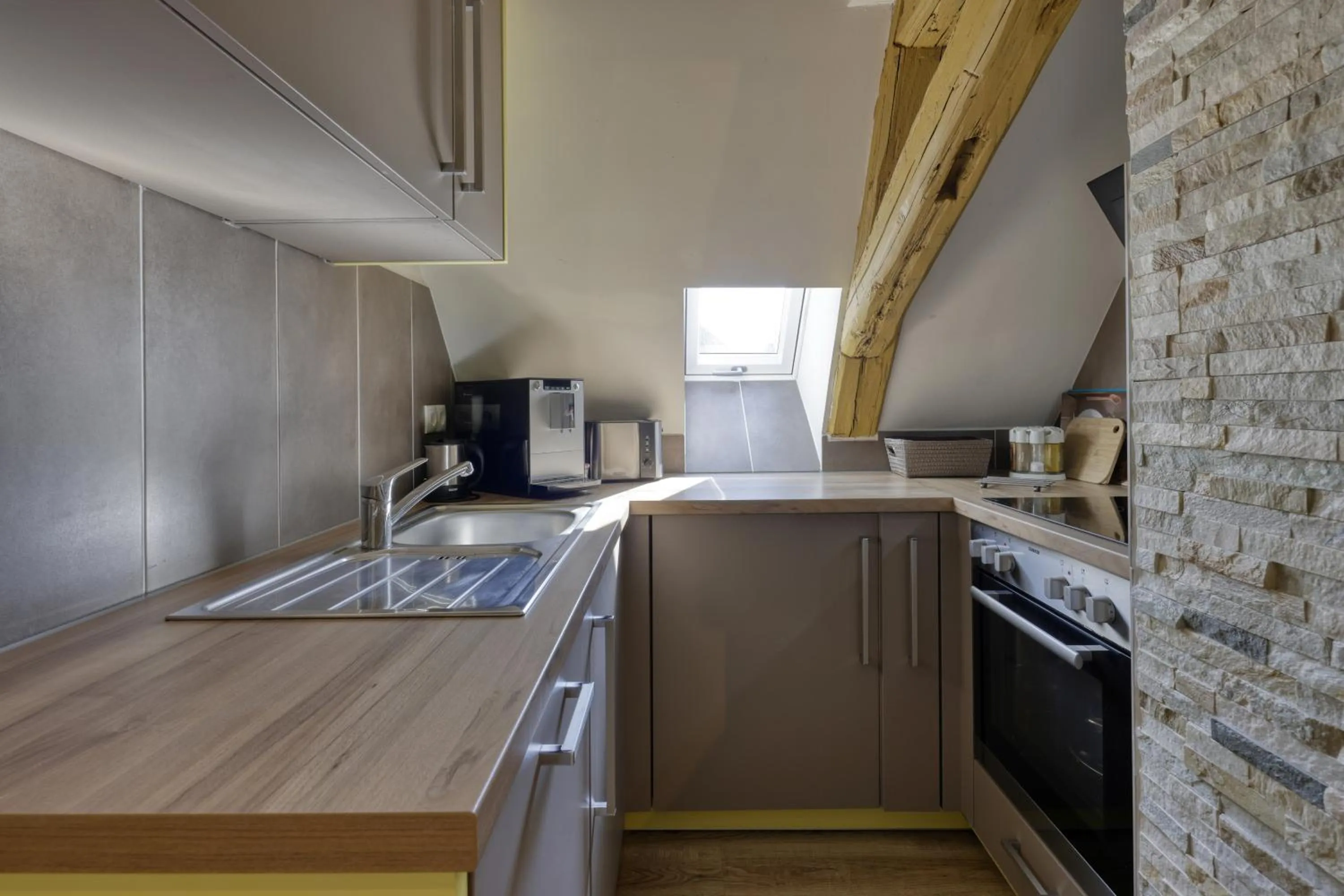 kitchen in AD1716 apARTments Marktheidenfeld