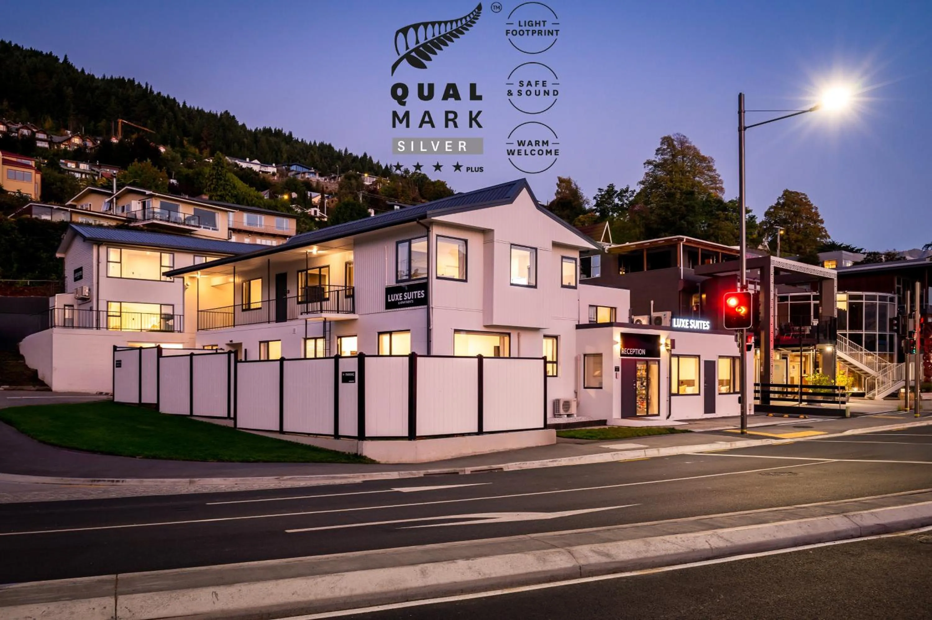 Property building in Luxe Suites & Apartments