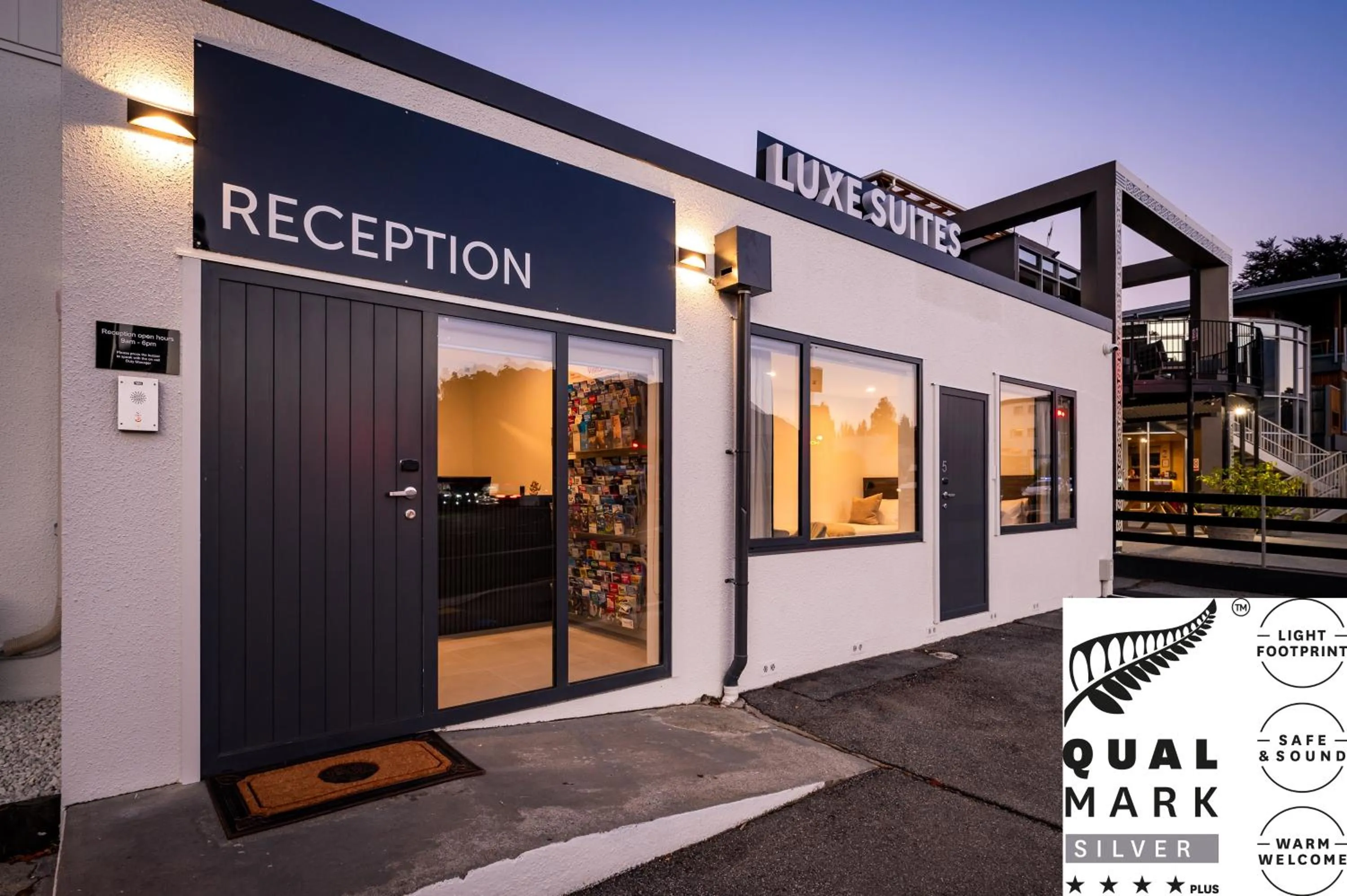 Property building in Luxe Suites & Apartments