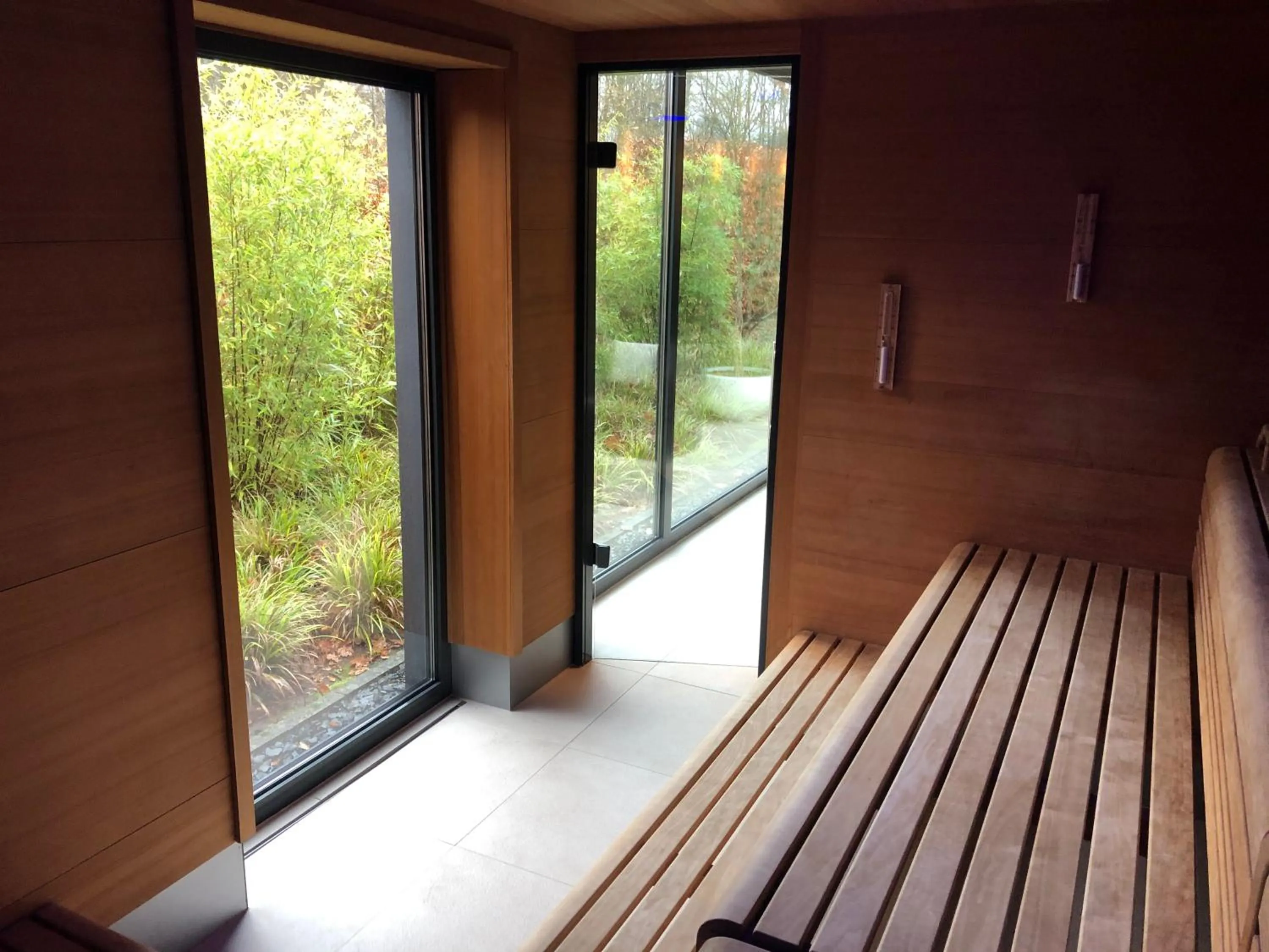 Sauna in Essensio Hotel Düsseldorf