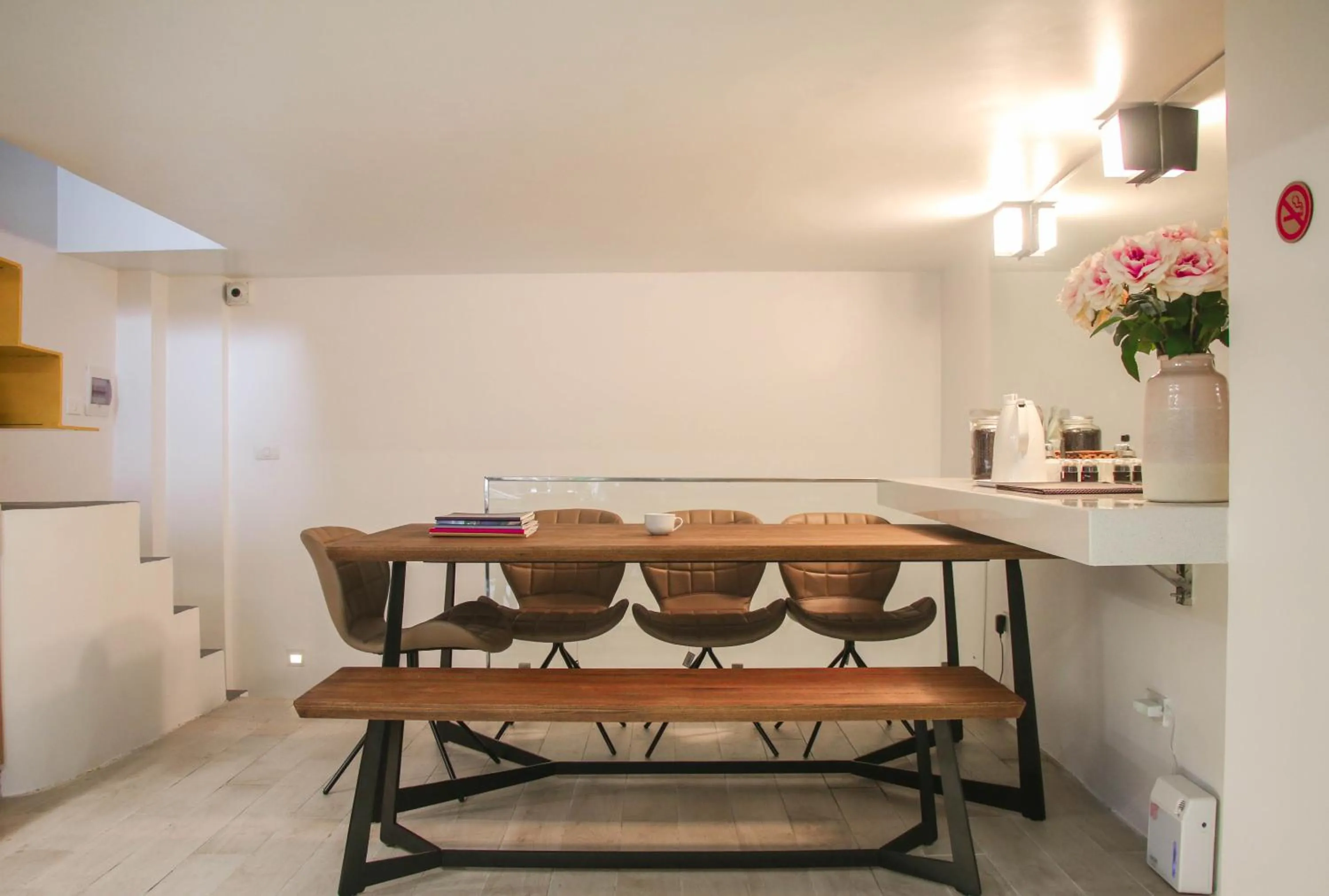 Living room in Hanoi Banana Hostel