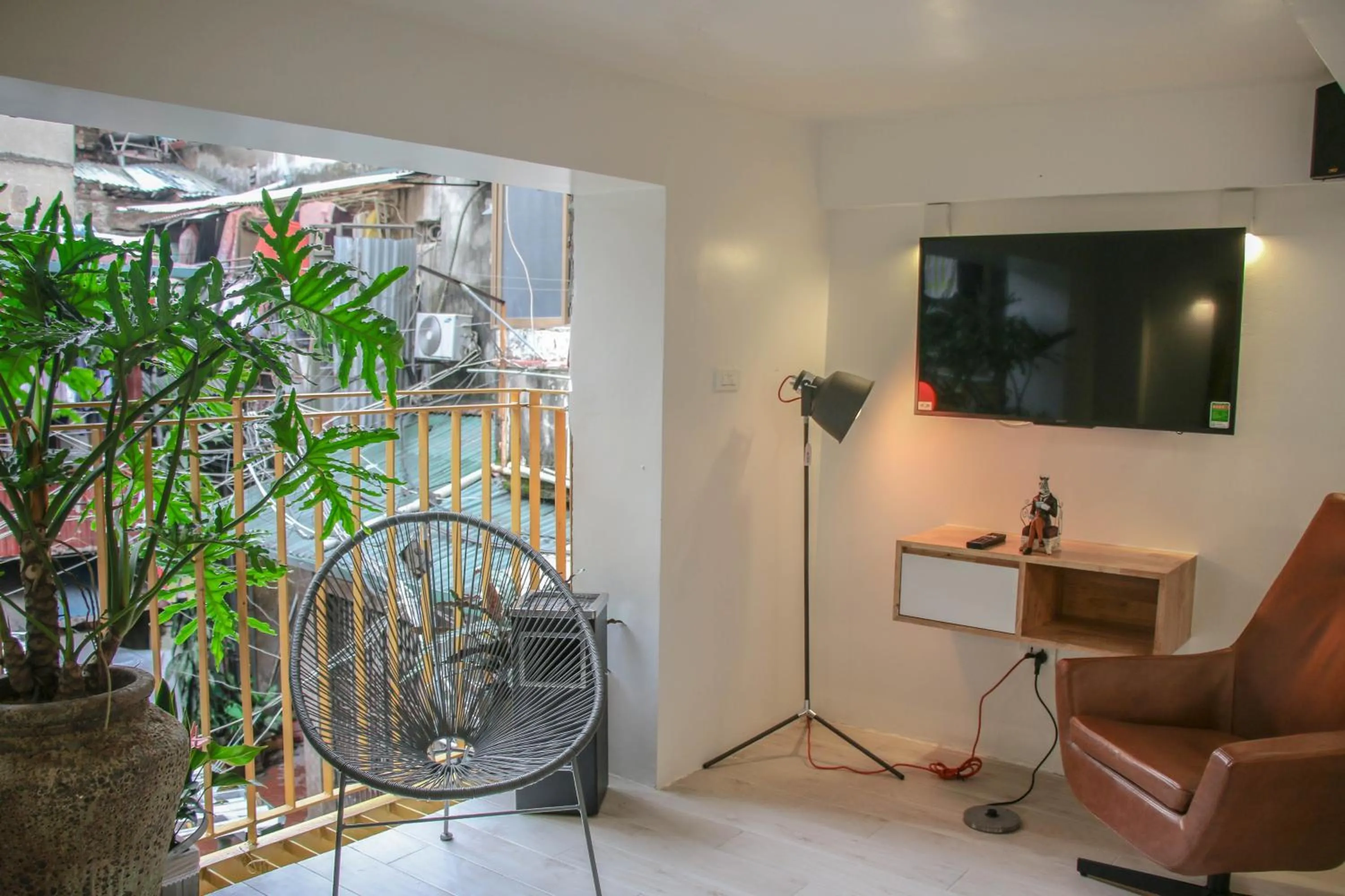 Balcony/Terrace in Hanoi Banana Hostel