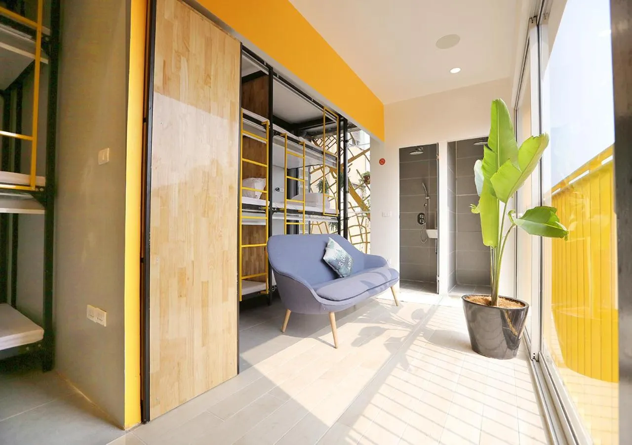 Spring in Hanoi Banana Hostel