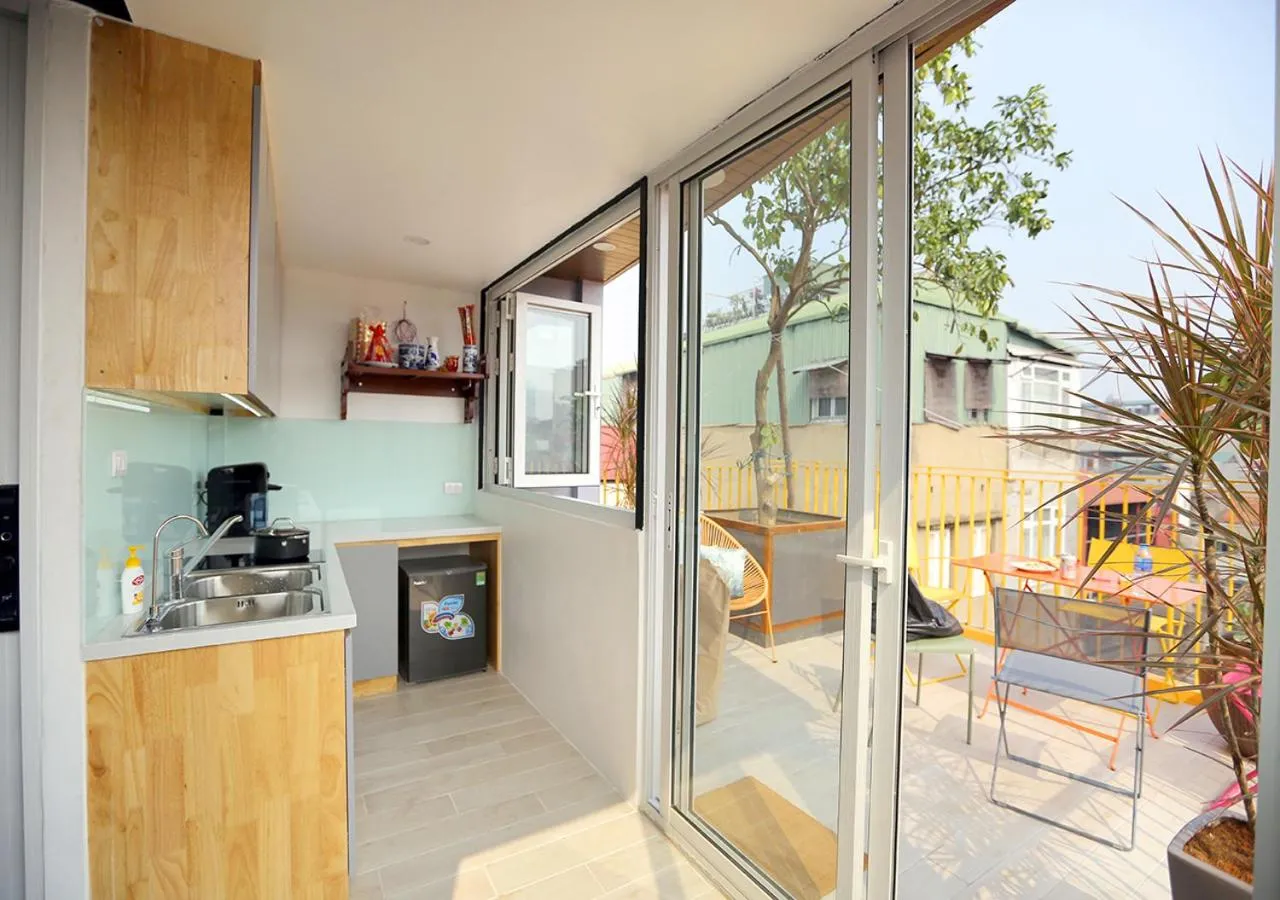 Spring in Hanoi Banana Hostel