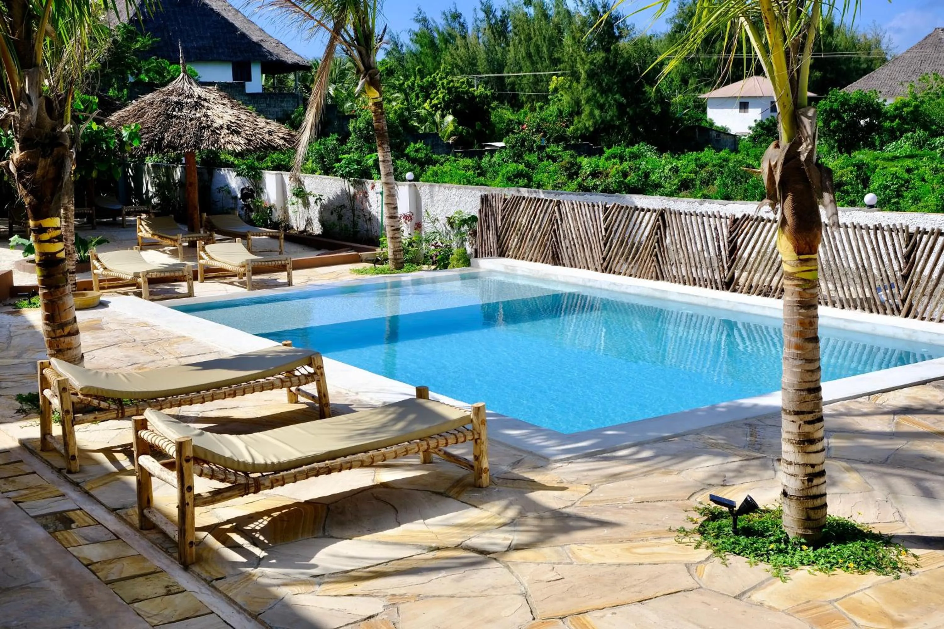 Pool view in Nyumbani Residence Suites