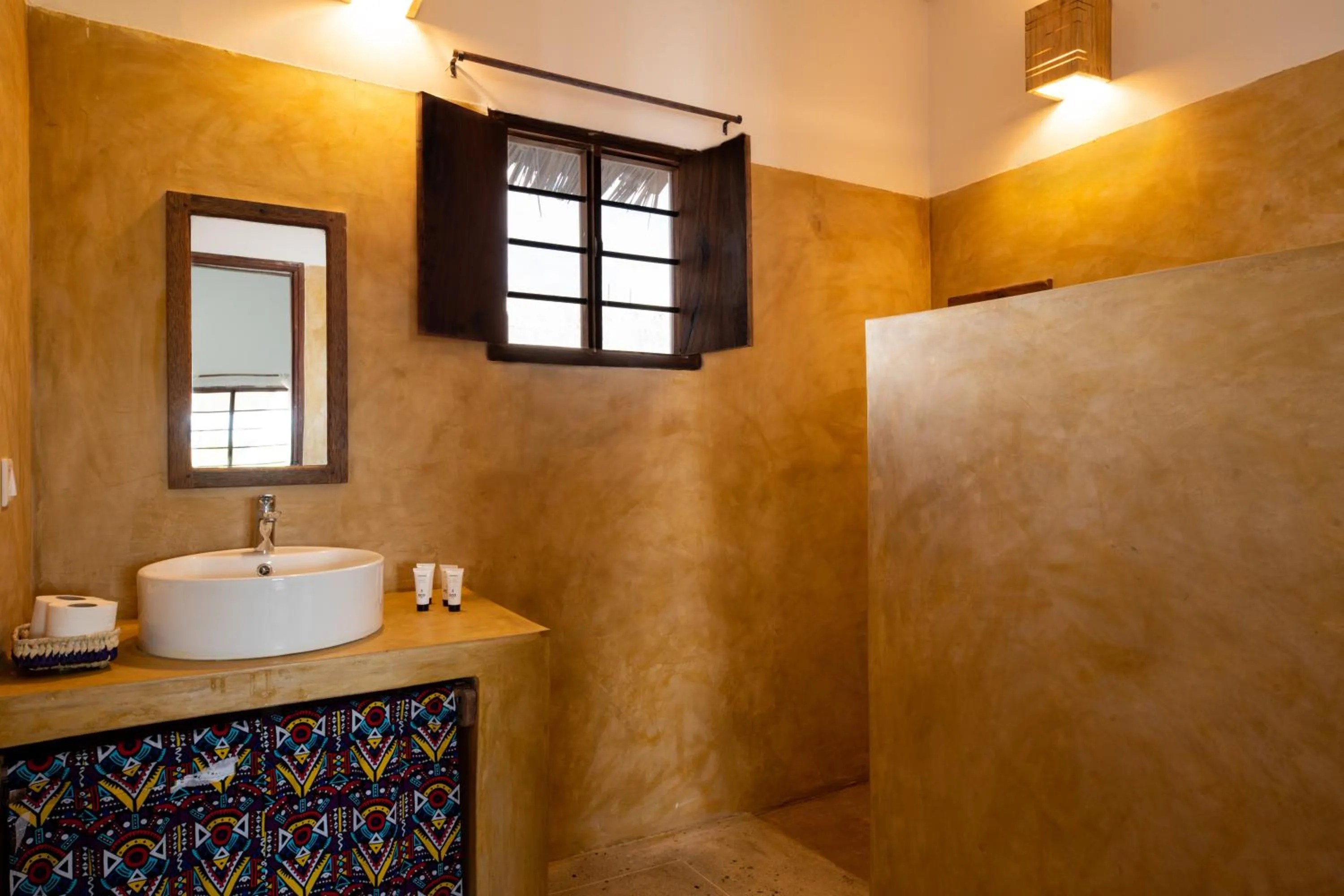 Shower in Nyumbani Residence Suites