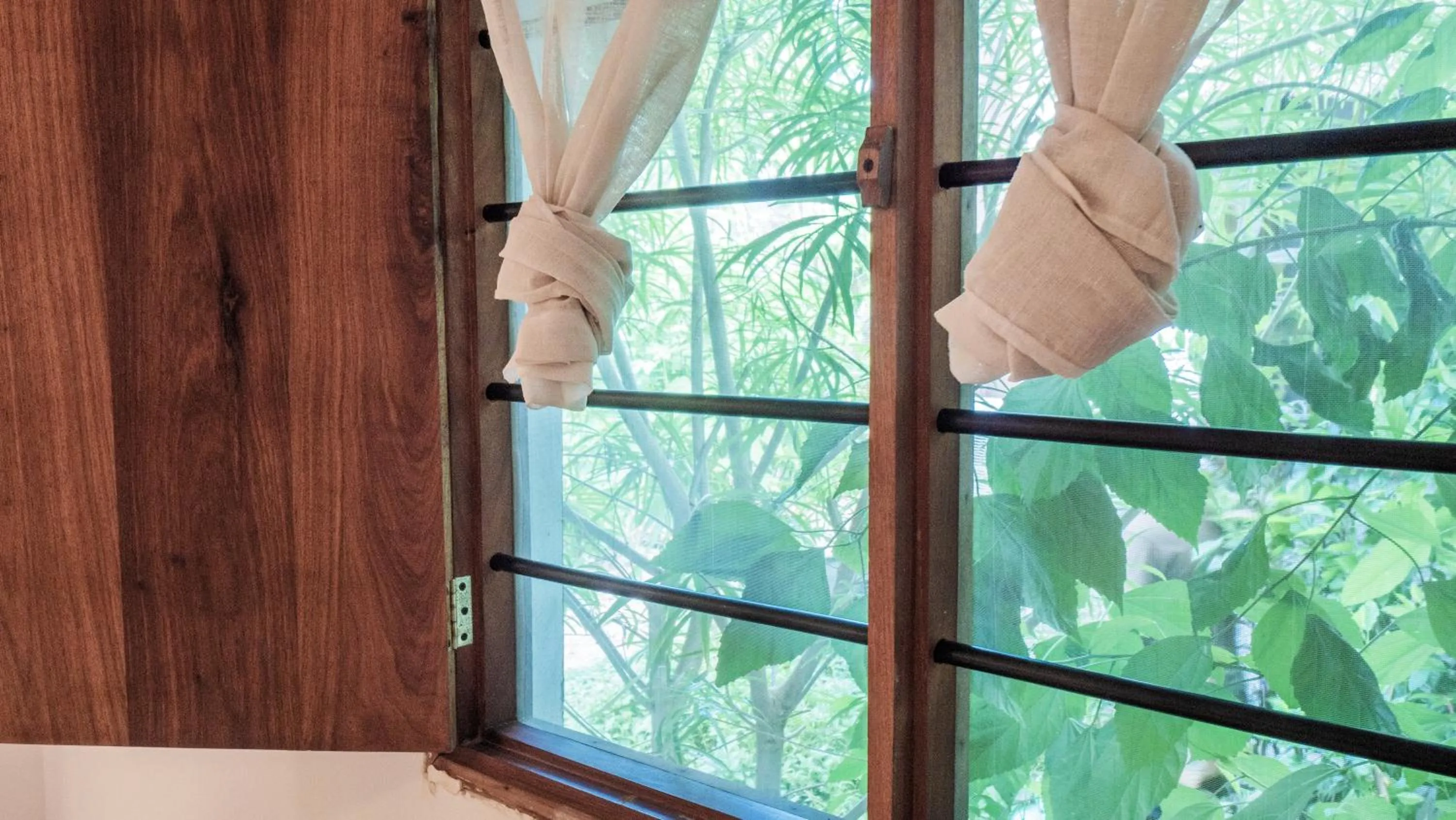 Garden view in Nyumbani Residence Suites