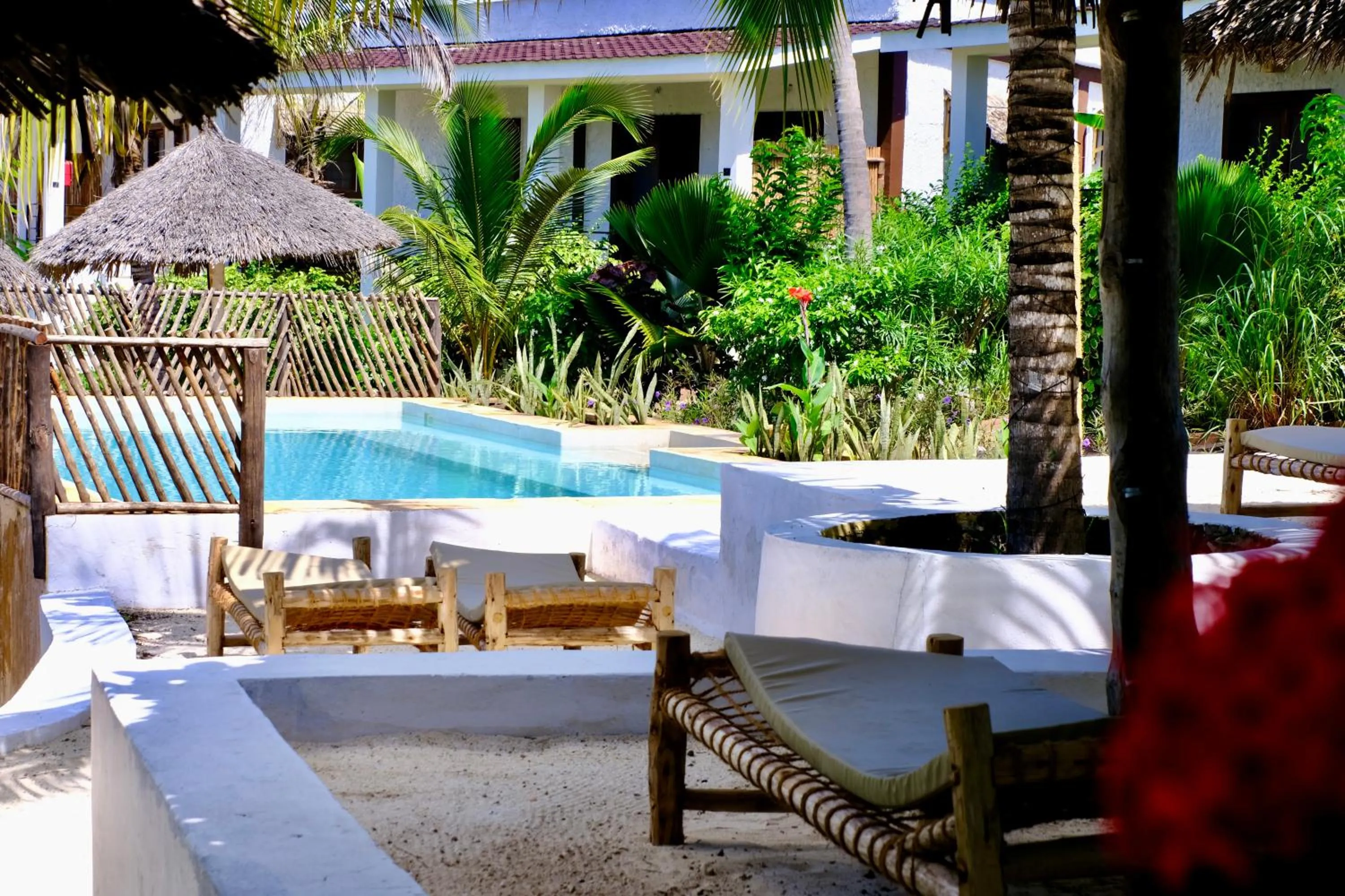 Pool view in Nyumbani Residence Suites