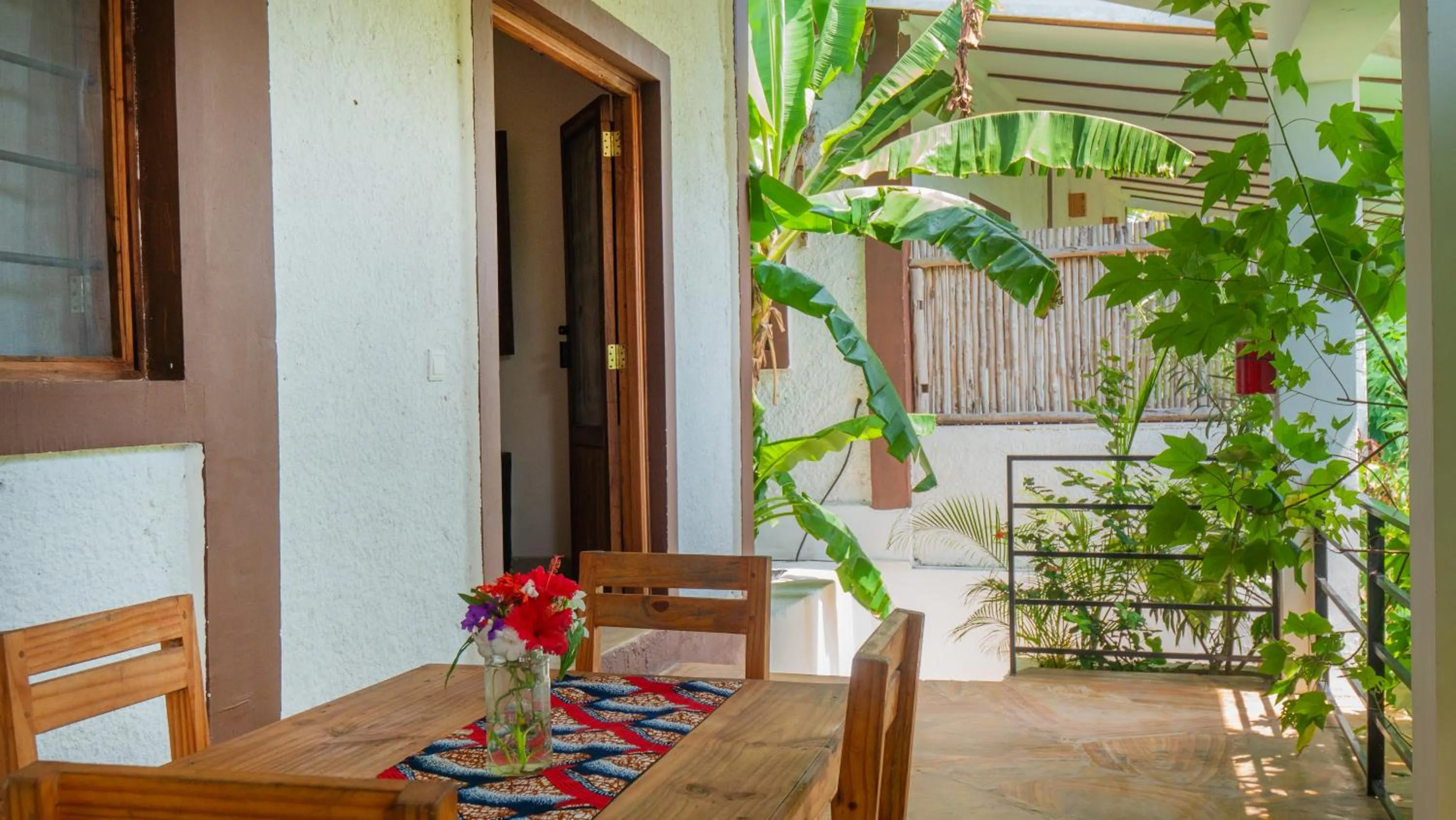 Patio in Nyumbani Residence Suites
