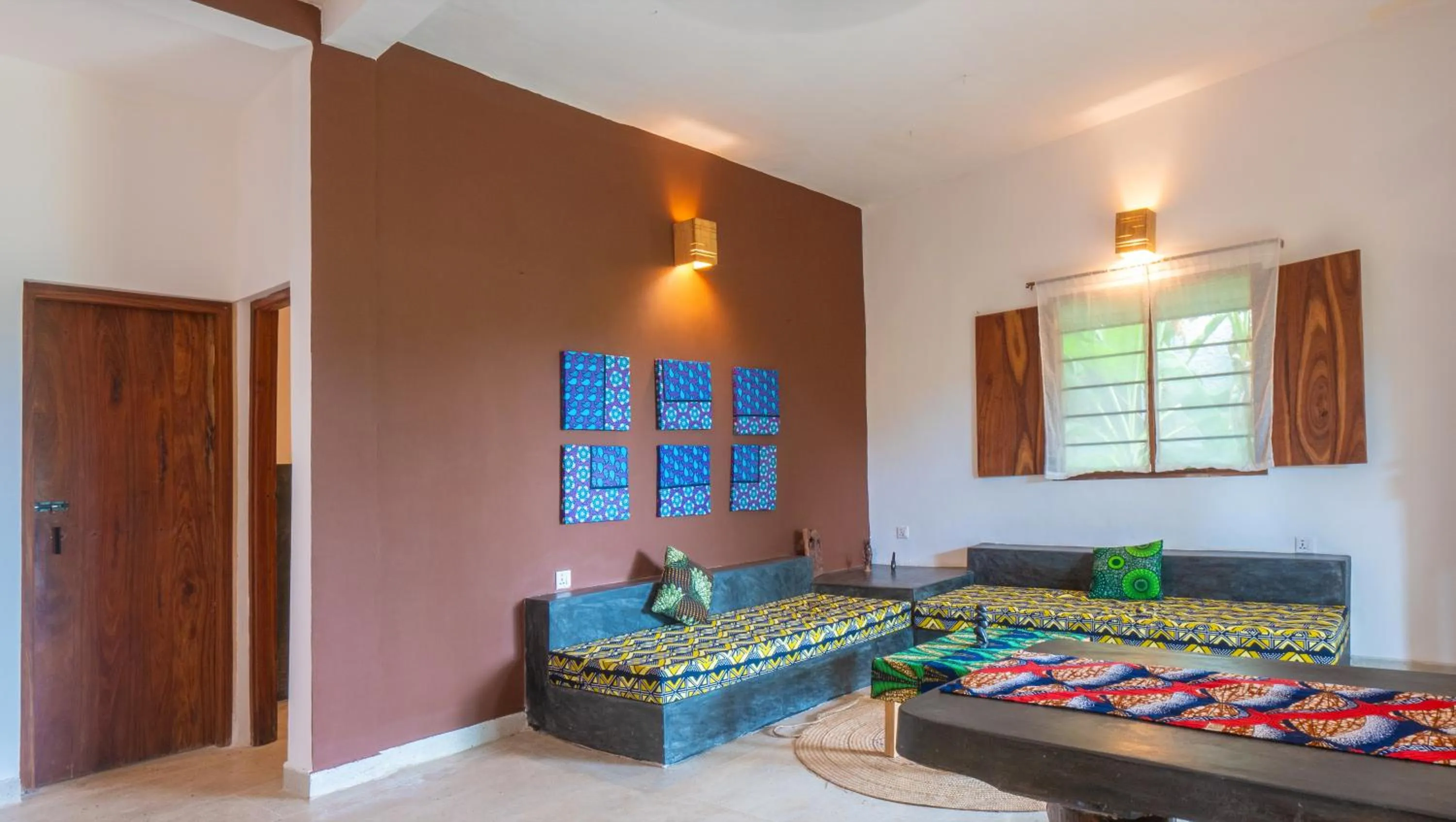 Living room in Nyumbani Residence Suites