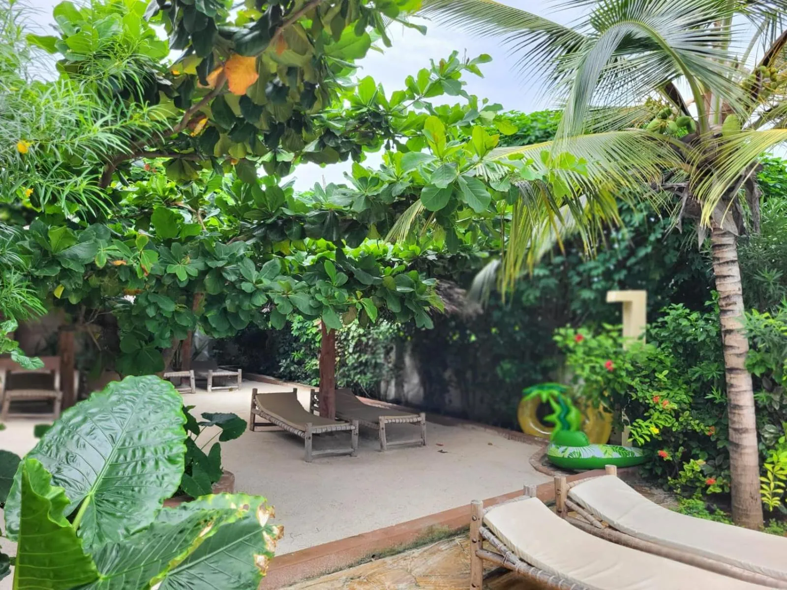 Pool view in Nyumbani Residence Suites