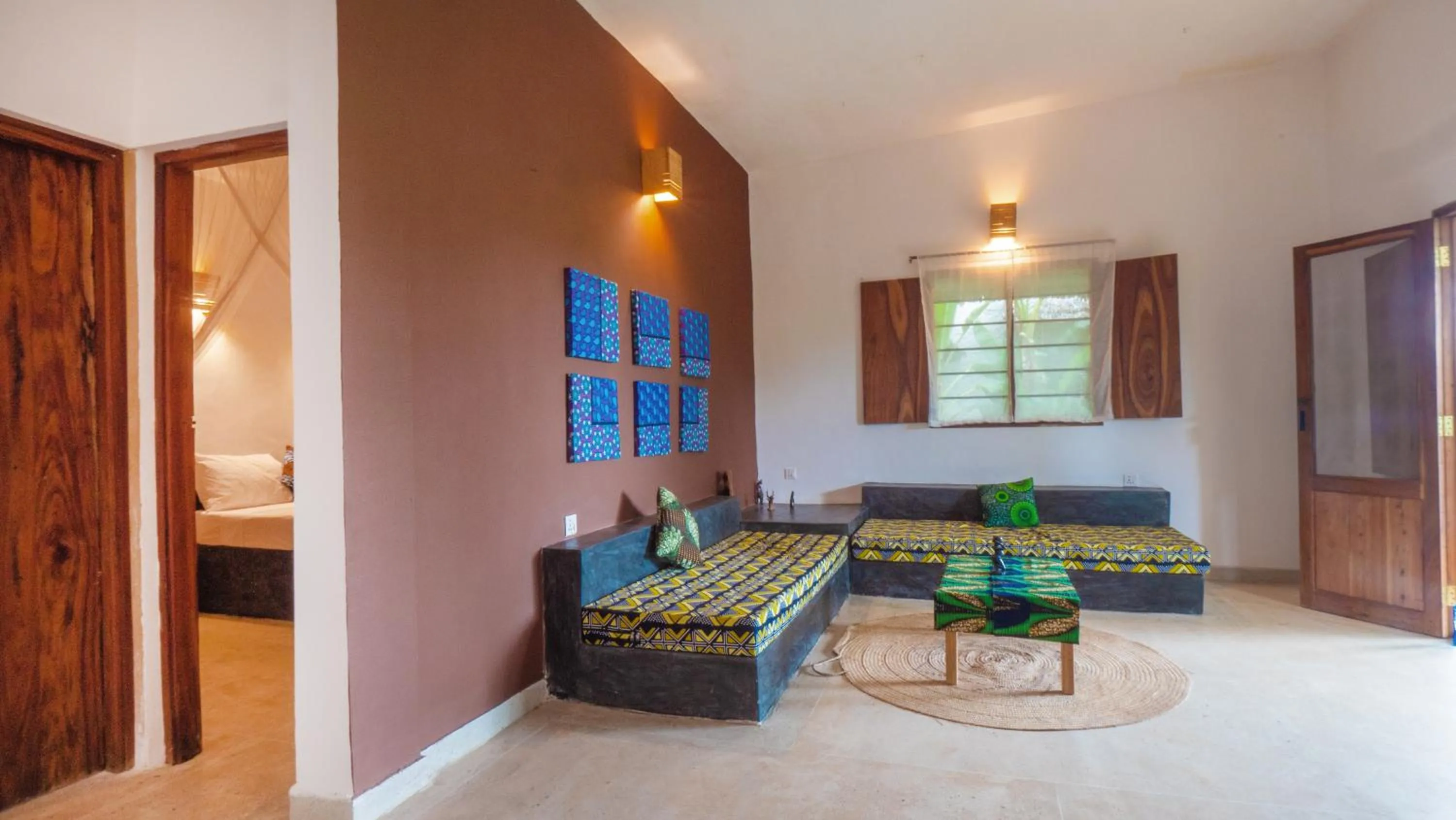 Living room in Nyumbani Residence Suites