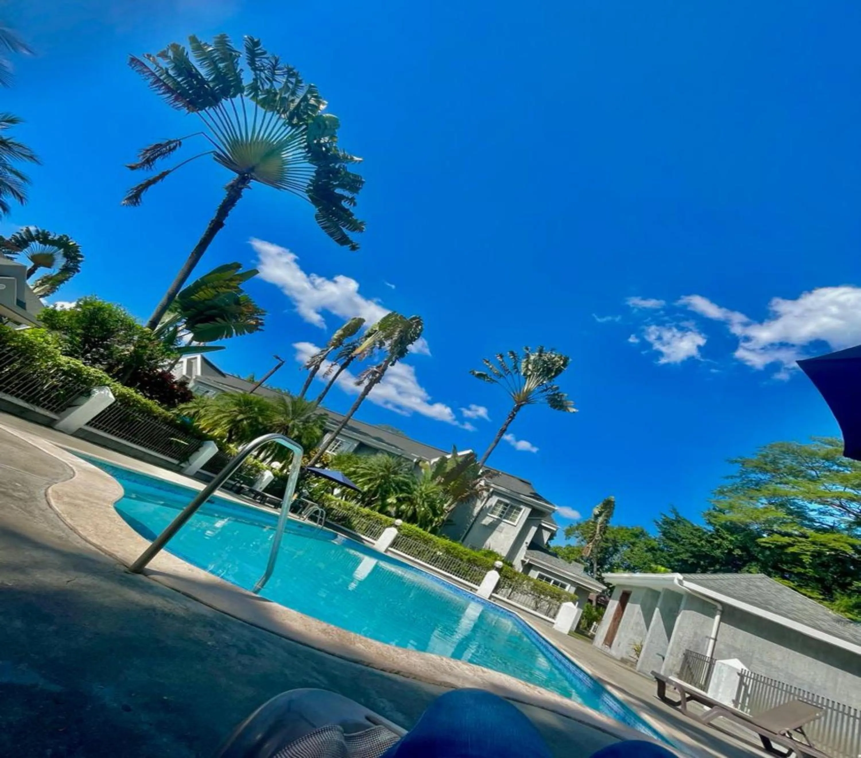 Pool view in Metrotel Express