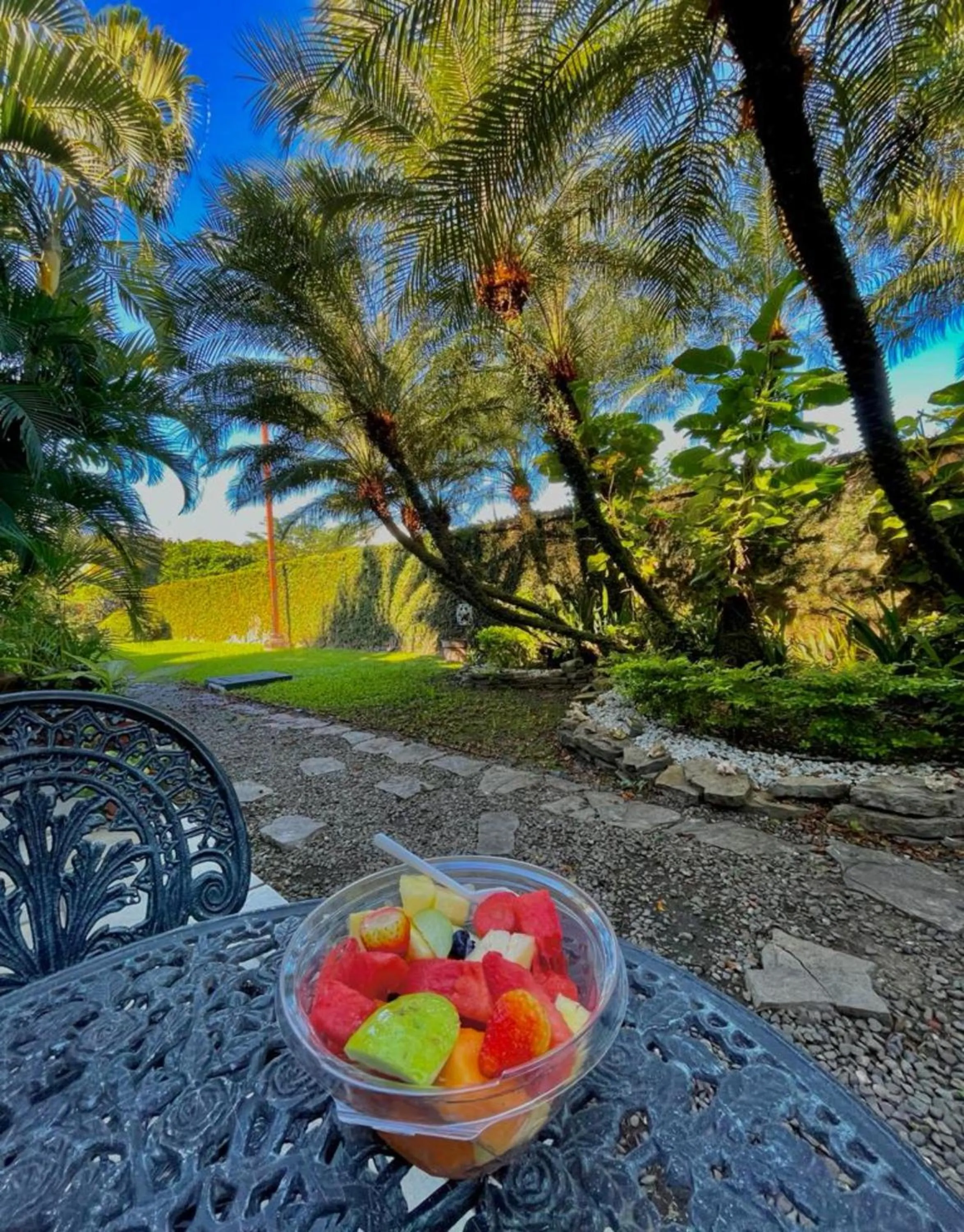 Garden in Metrotel Express