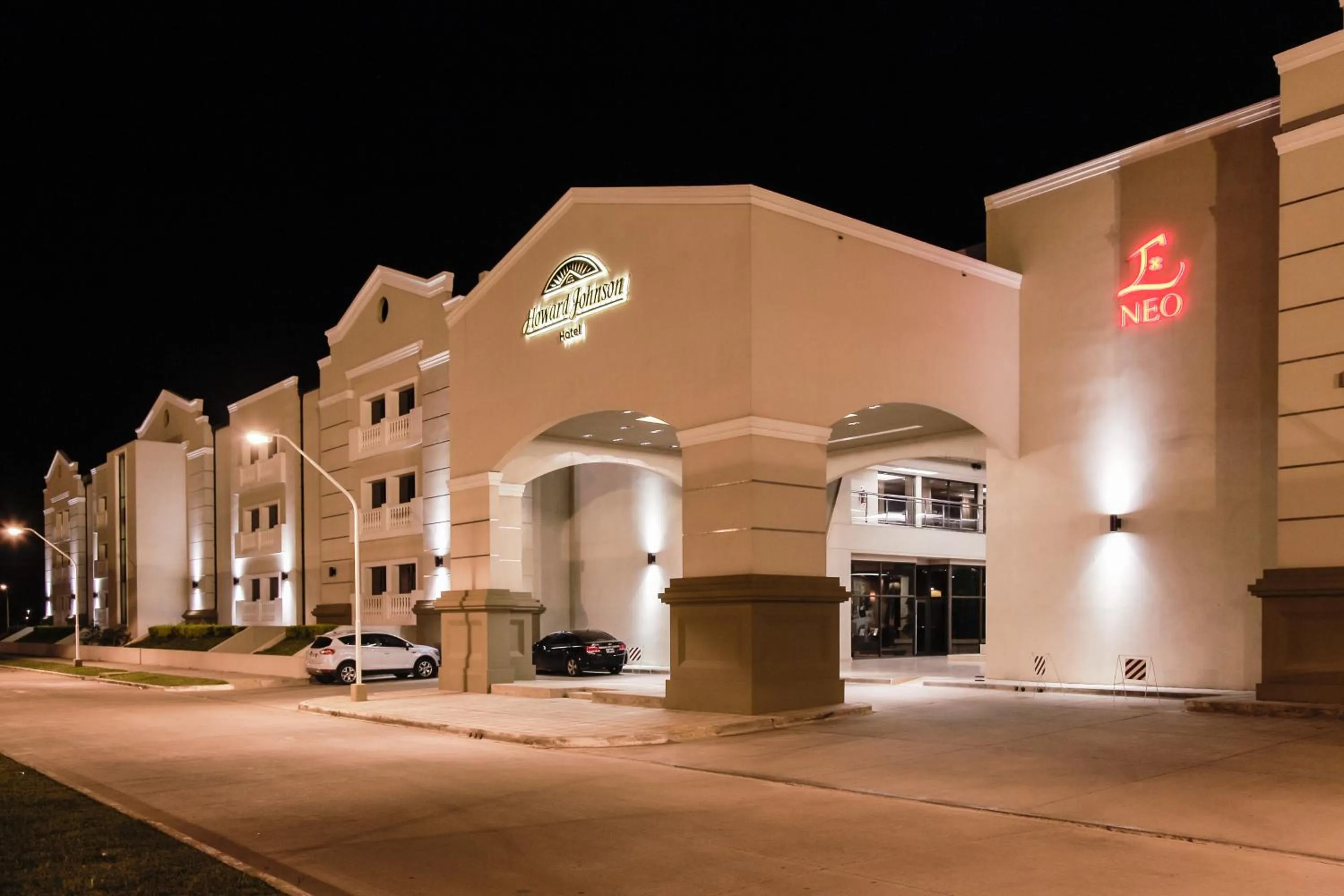 Property building in Howard Johnson Hotel & Casino