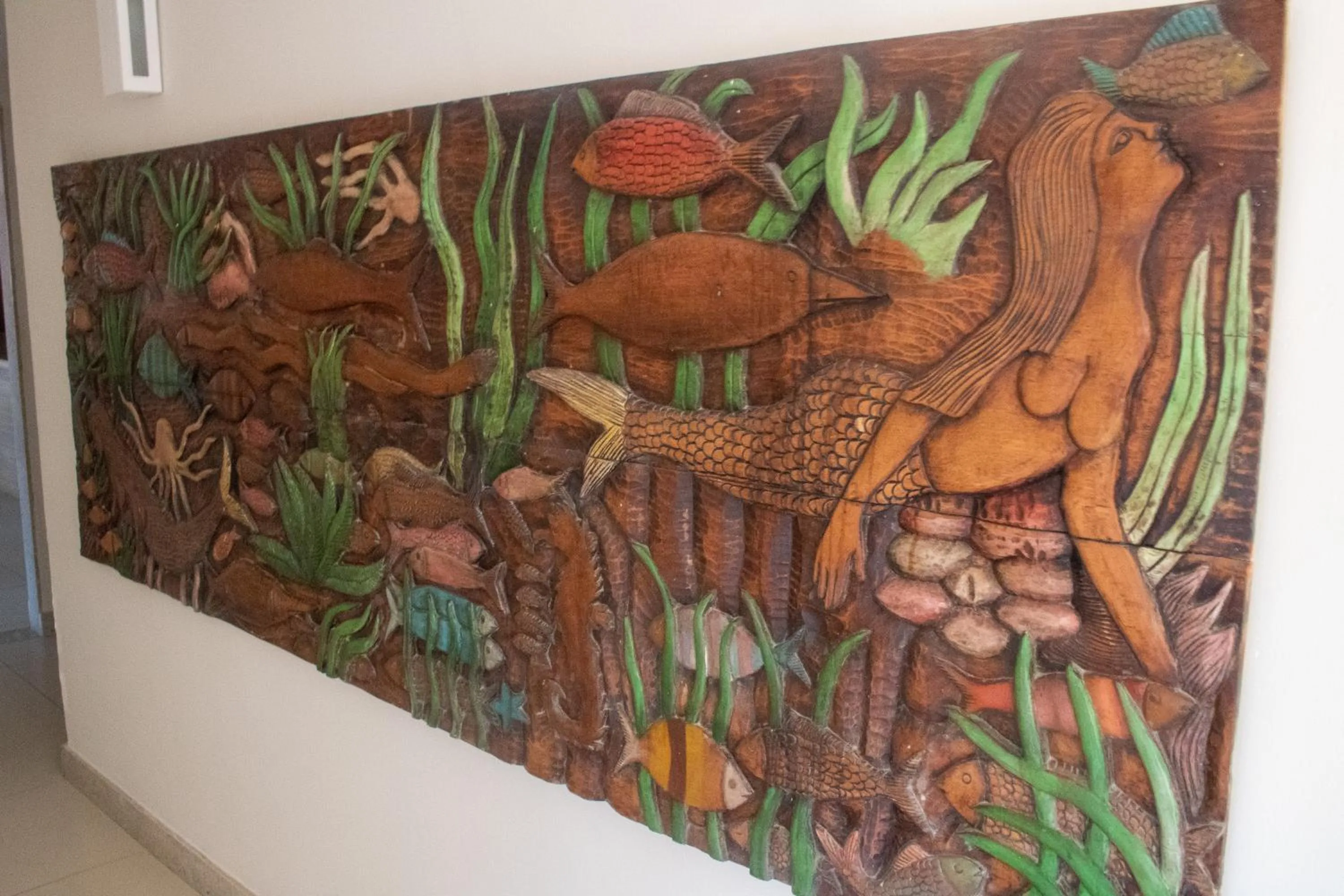 Decorative detail in Hotel Amendoeiras