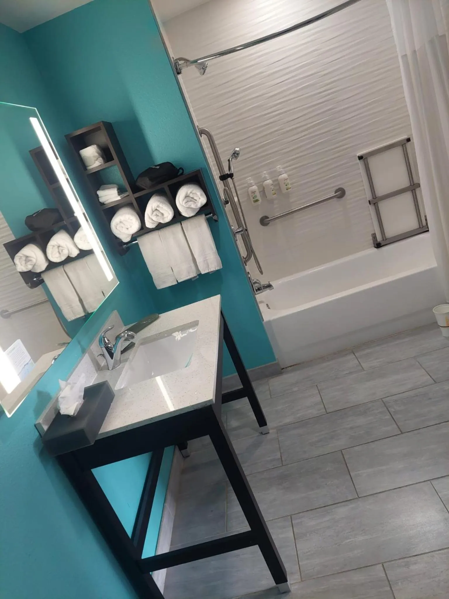 Bathroom in La Quinta by Wyndham Montgomery