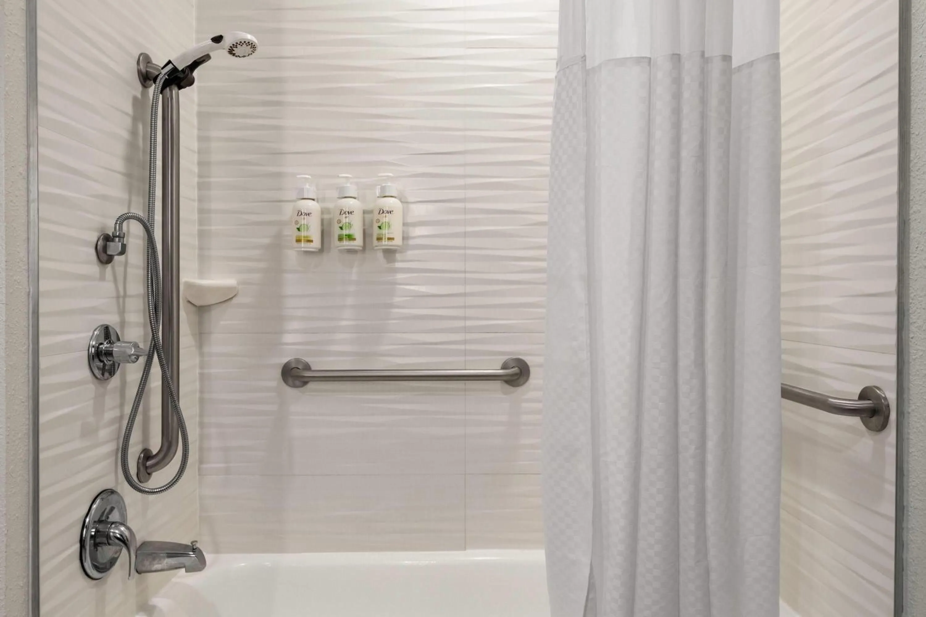 Shower in La Quinta by Wyndham Montgomery