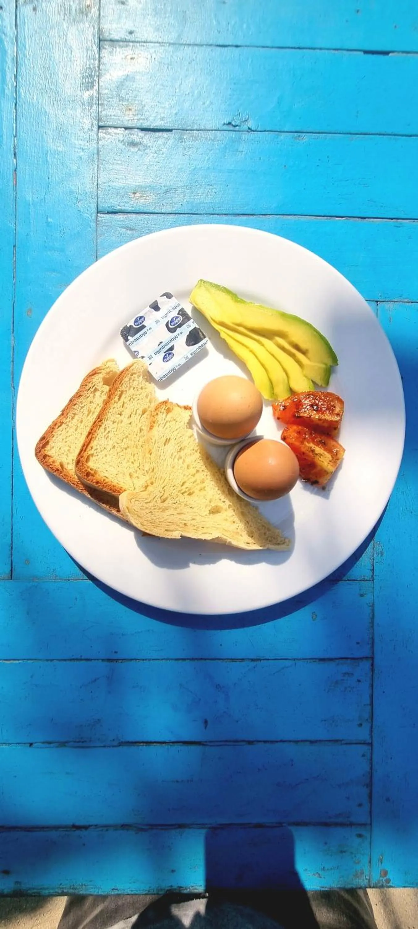 Breakfast in Blue Mango Beach Hotel
