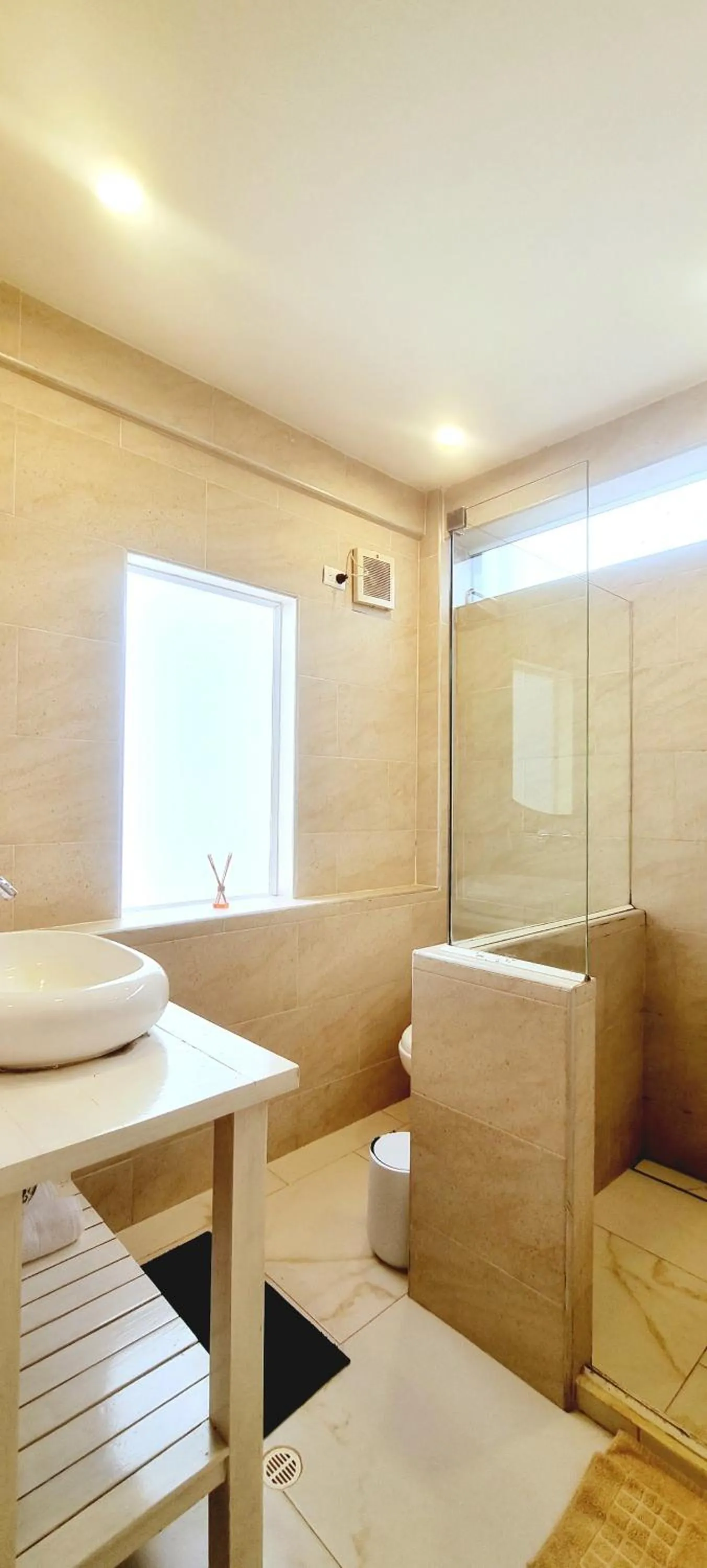 Bathroom in Blue Mango Beach Hotel