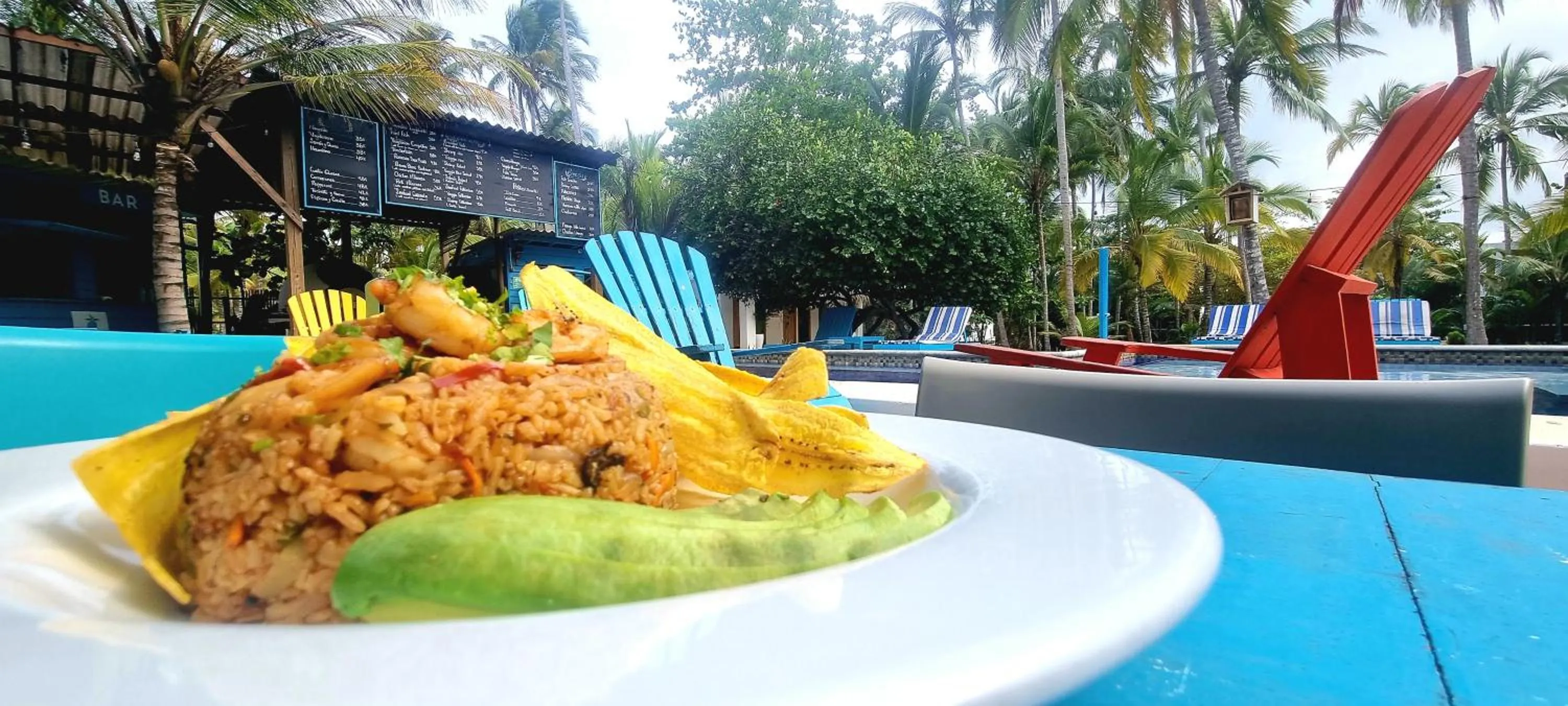 Day in Blue Mango Beach Hotel